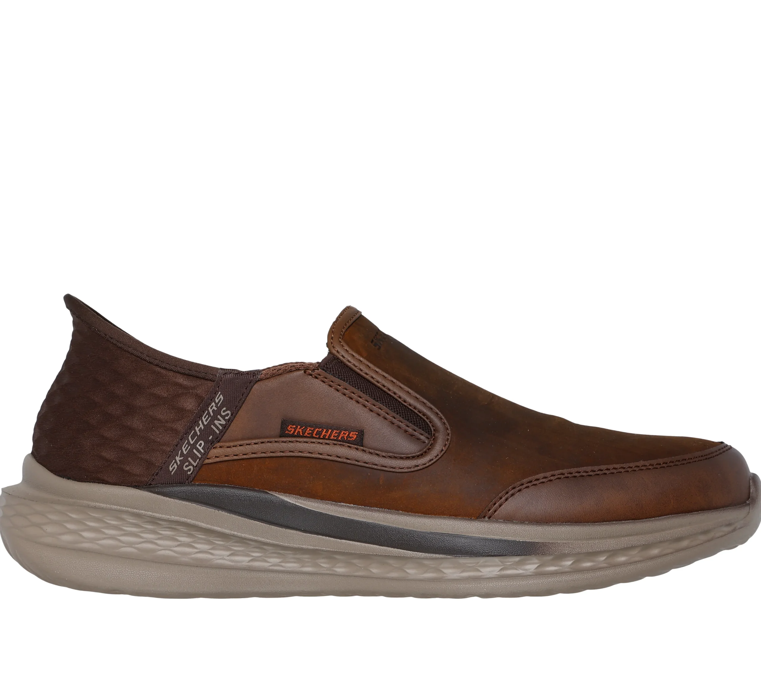 SKECHERS Slip-ins Relaxed Fit: Slade - Cooper>Hombre Zapatos Casual|Sin Cordones