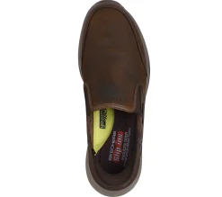 SKECHERS Slip-ins Relaxed Fit: Slade - Cooper>Hombre Zapatos Casual|Sin Cordones