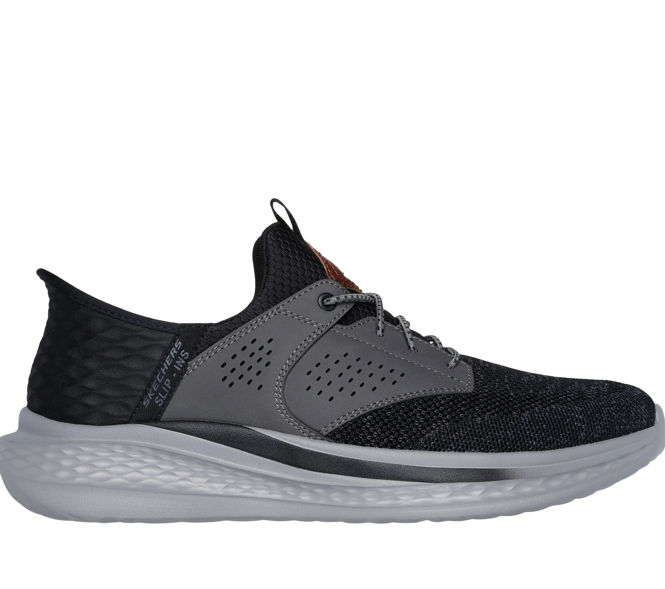 SKECHERS Slip-ins Relaxed Fit: Slade - Caster>Hombre Hands Free Slip-Ins