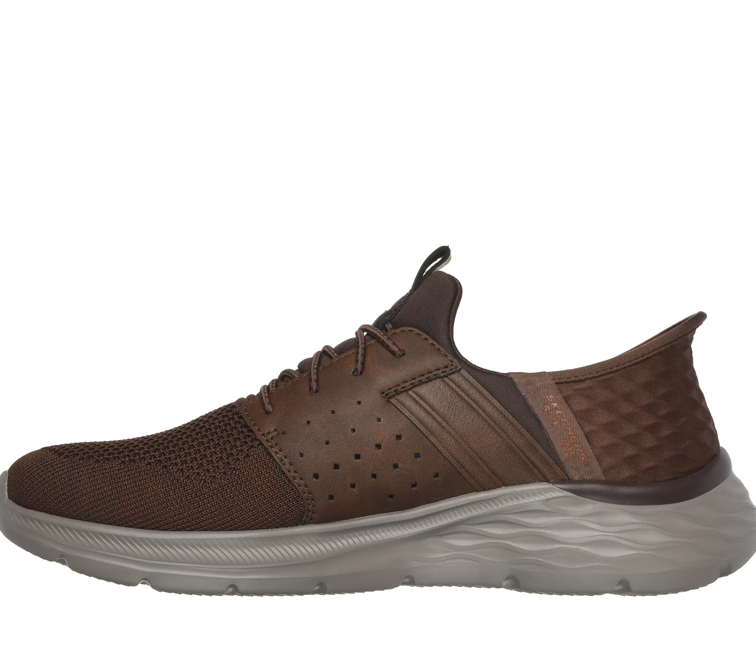 SKECHERS Slip-ins RF: Garner - Newick>Hombre Sin Cordones|Hands Free Slip-Ins