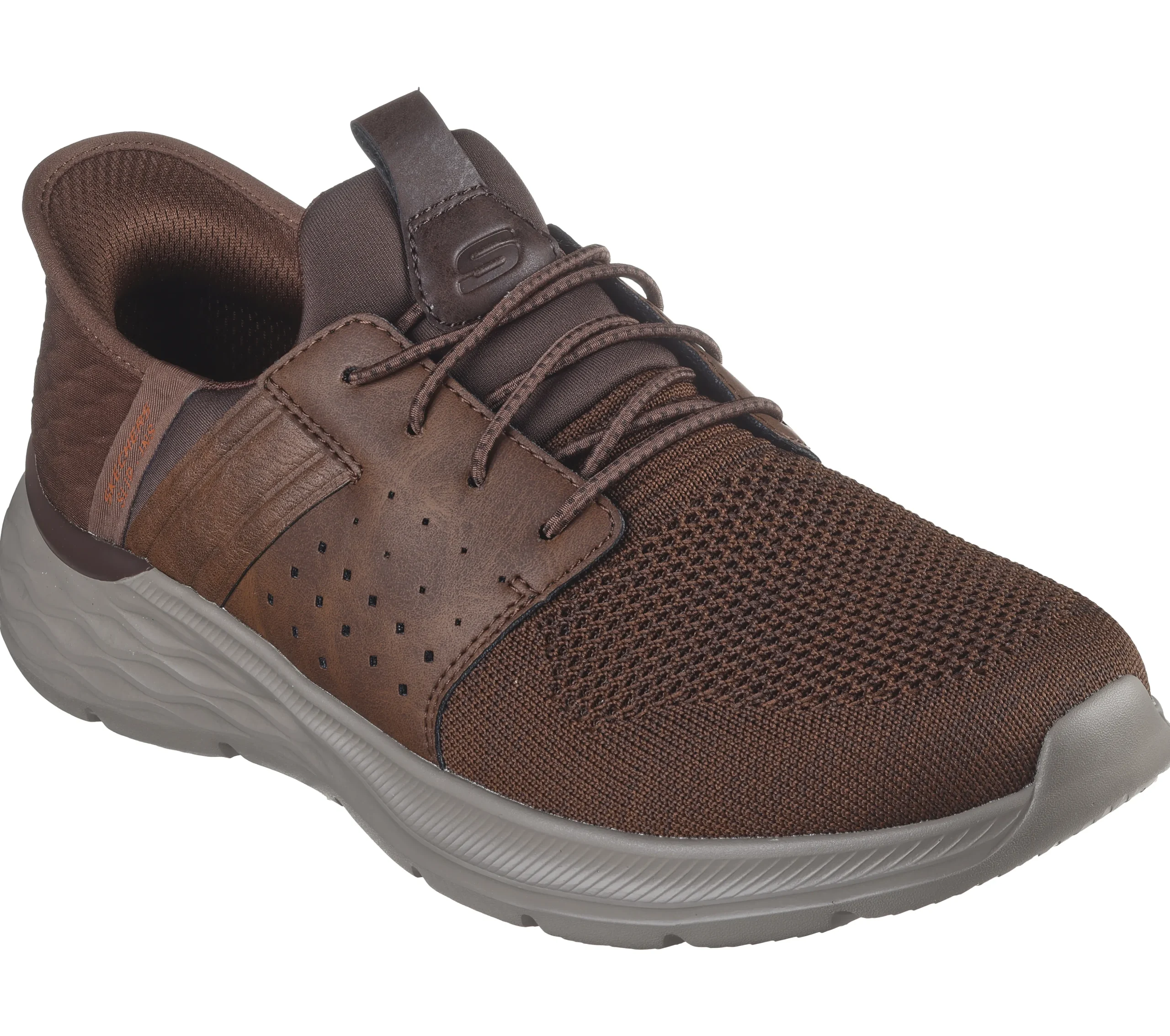 SKECHERS Slip-ins RF: Garner - Newick>Hombre Sin Cordones|Hands Free Slip-Ins