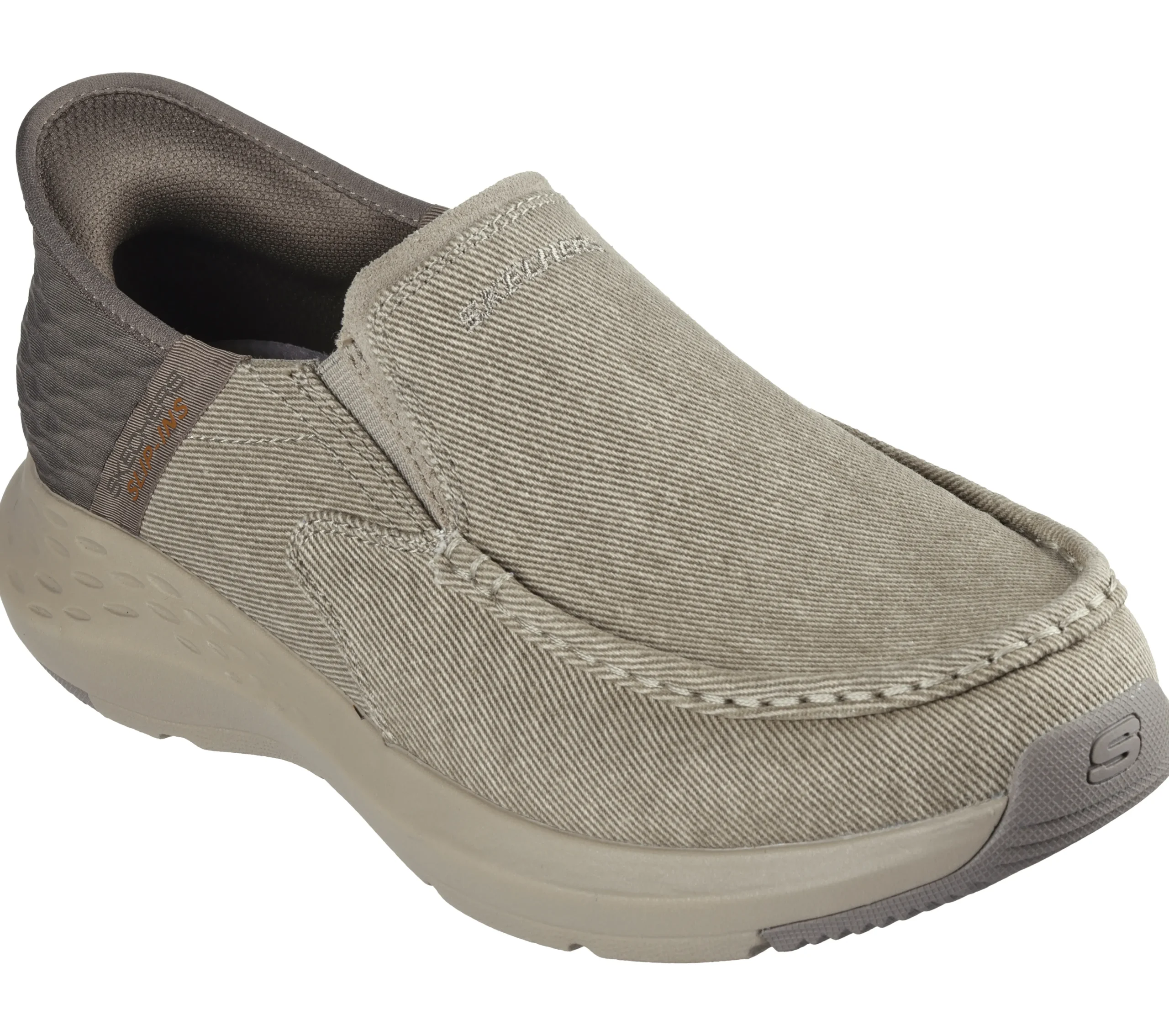 SKECHERS Slip-ins RF: Parson - Dewitt>Hombre Calzado De Lona|Hands Free Slip-Ins