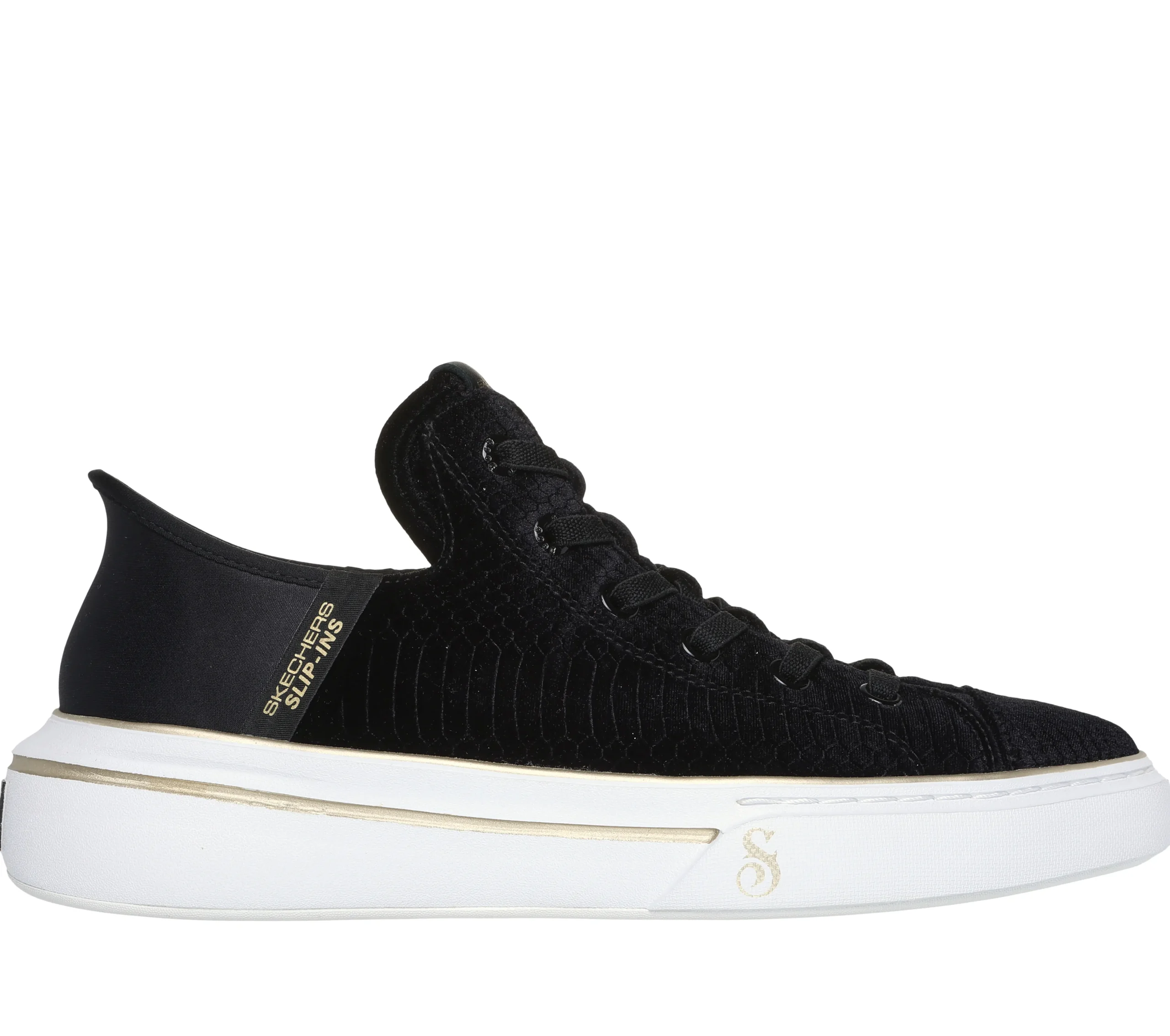 SKECHERS Slip-ins: Snoop One - Boss Life Velvet>Hombre Hands Free Slip-Ins|Zapatillas Casual