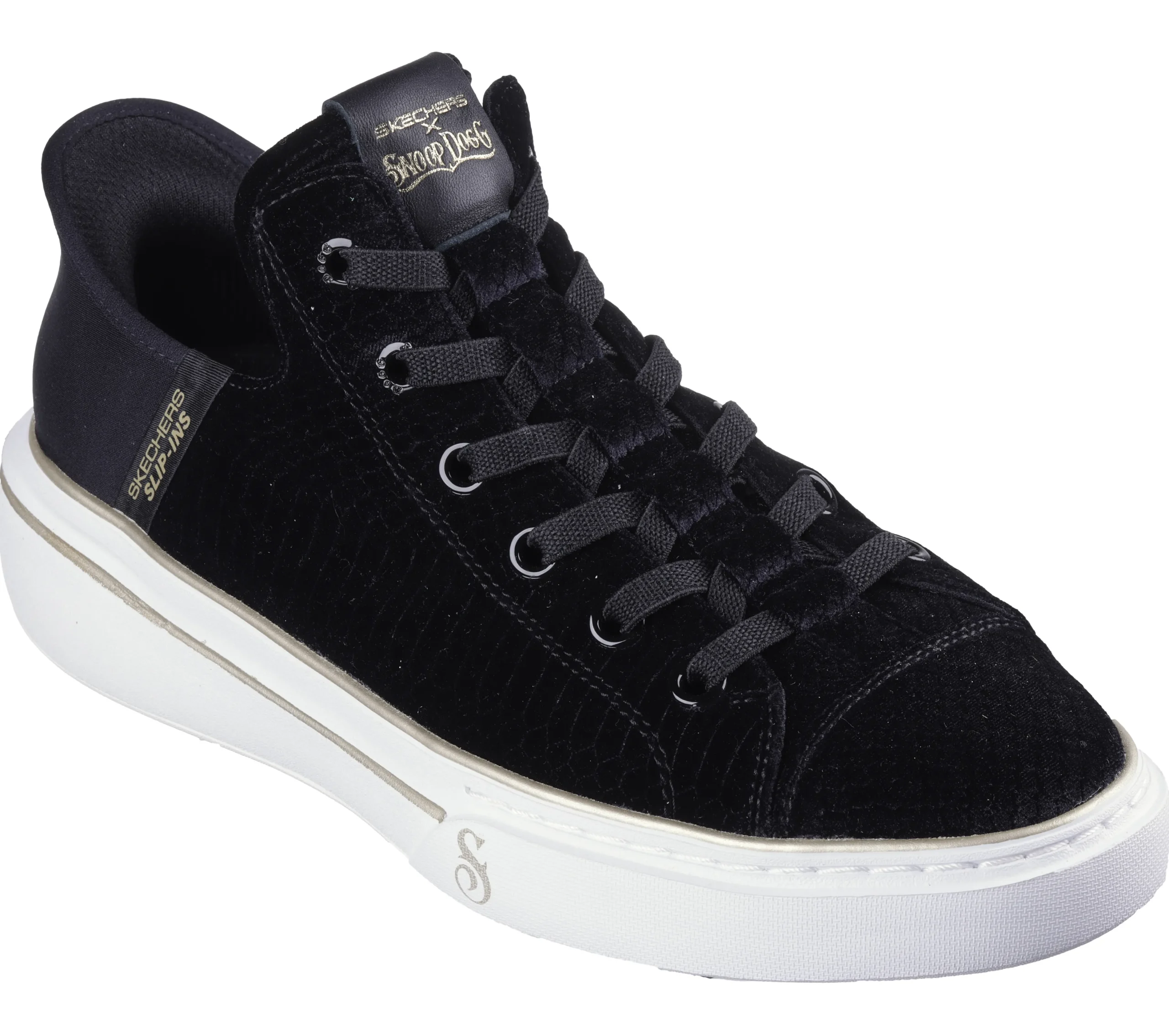 SKECHERS Slip-ins: Snoop One - Boss Life Velvet>Hombre Hands Free Slip-Ins|Zapatillas Casual