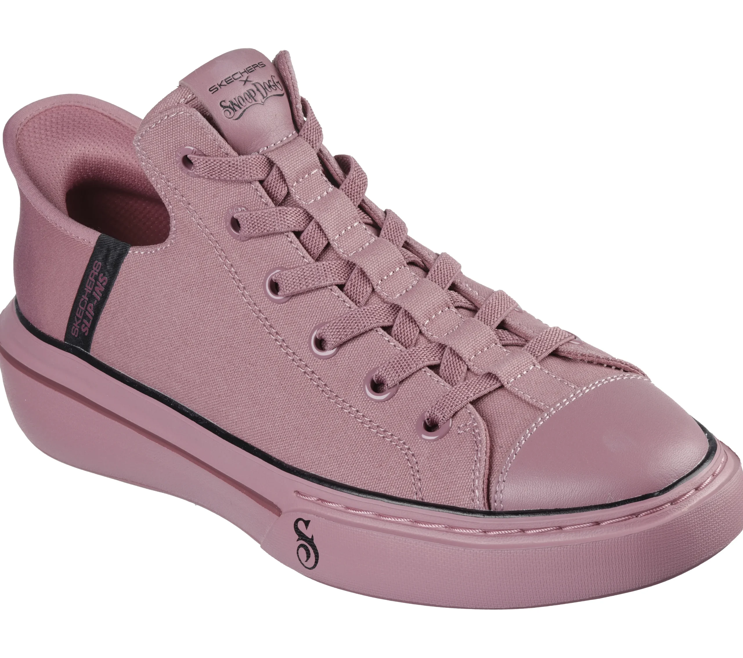 SKECHERS Slip-ins: Snoop One - Boss Life Canvas>Hombre Calzado De Lona|Hands Free Slip-Ins