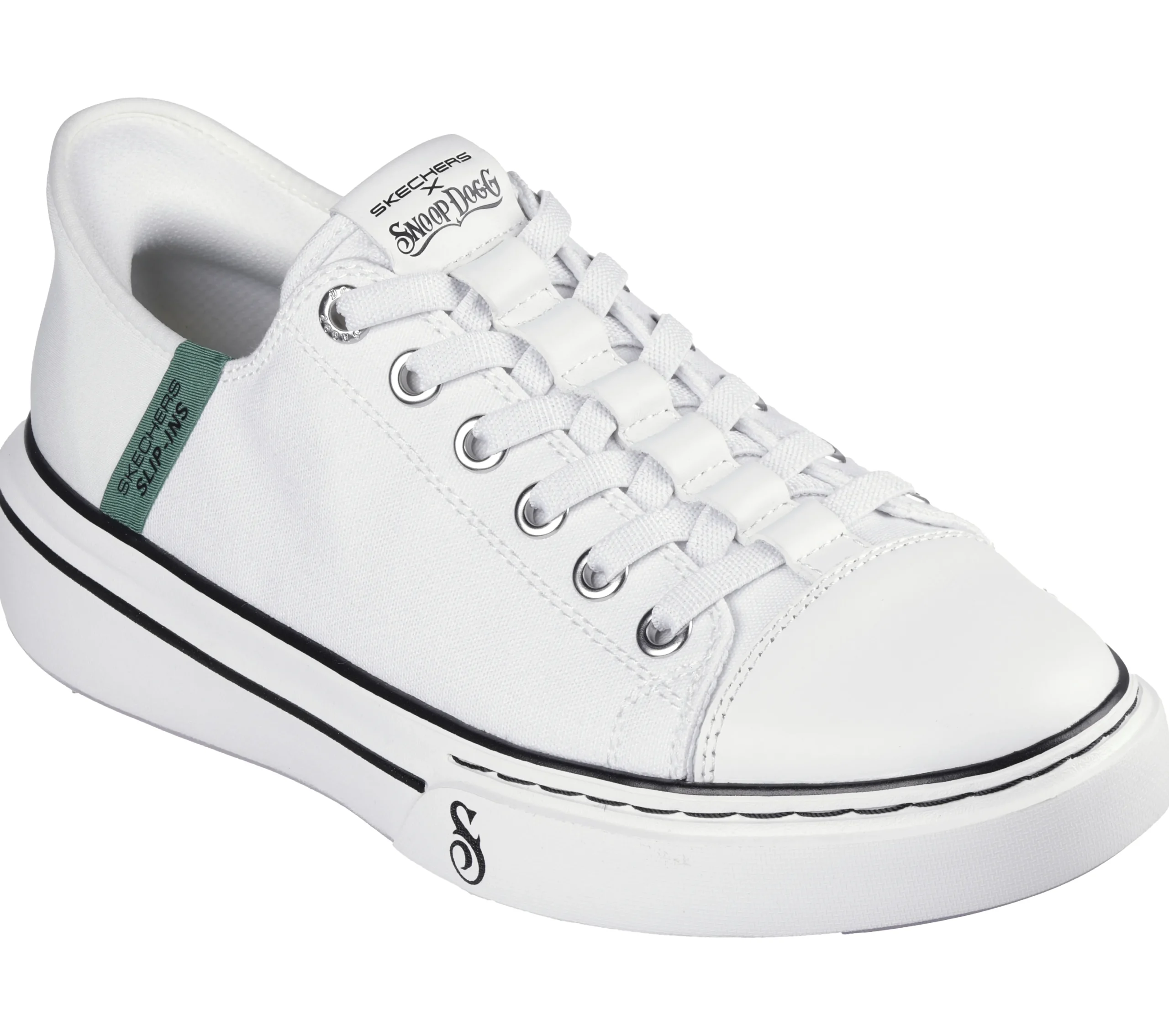 SKECHERS Slip-ins: Snoop One - Low Dogg Canvas>Hombre Calzado De Lona|Hands Free Slip-Ins