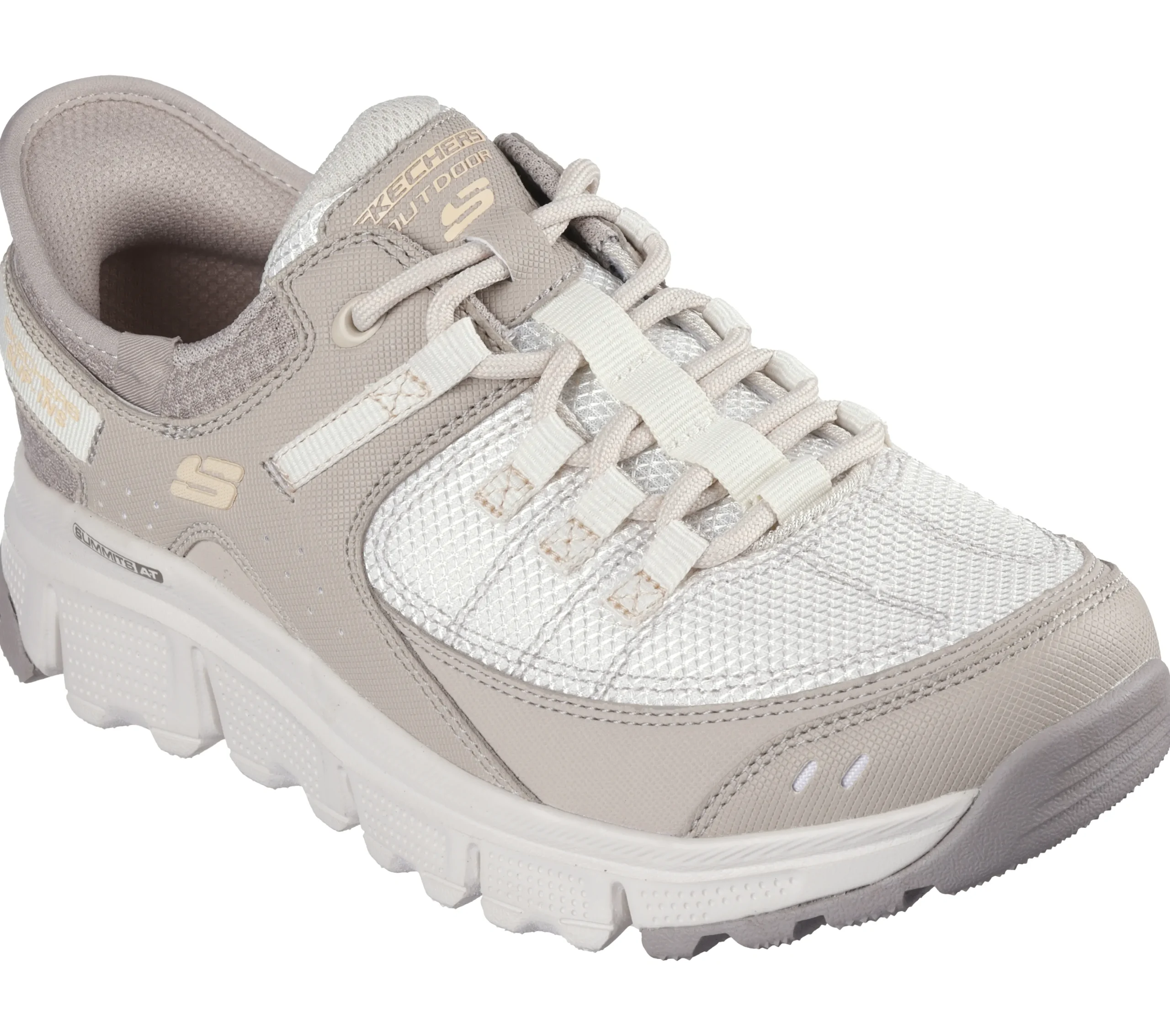 SKECHERS Slip-ins: Summits AT>Mujer Sin Cordones|Hands Free Slip-Ins