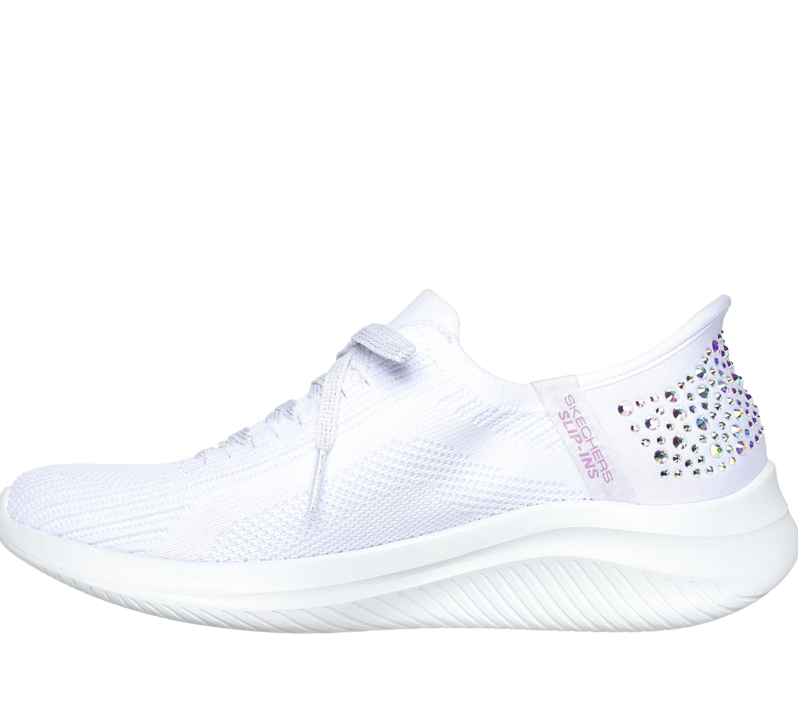 SKECHERS Slip-ins: Ultra Flex 3.0 - Shining Glitz>Mujer Sin Cordones|Hands Free Slip-Ins