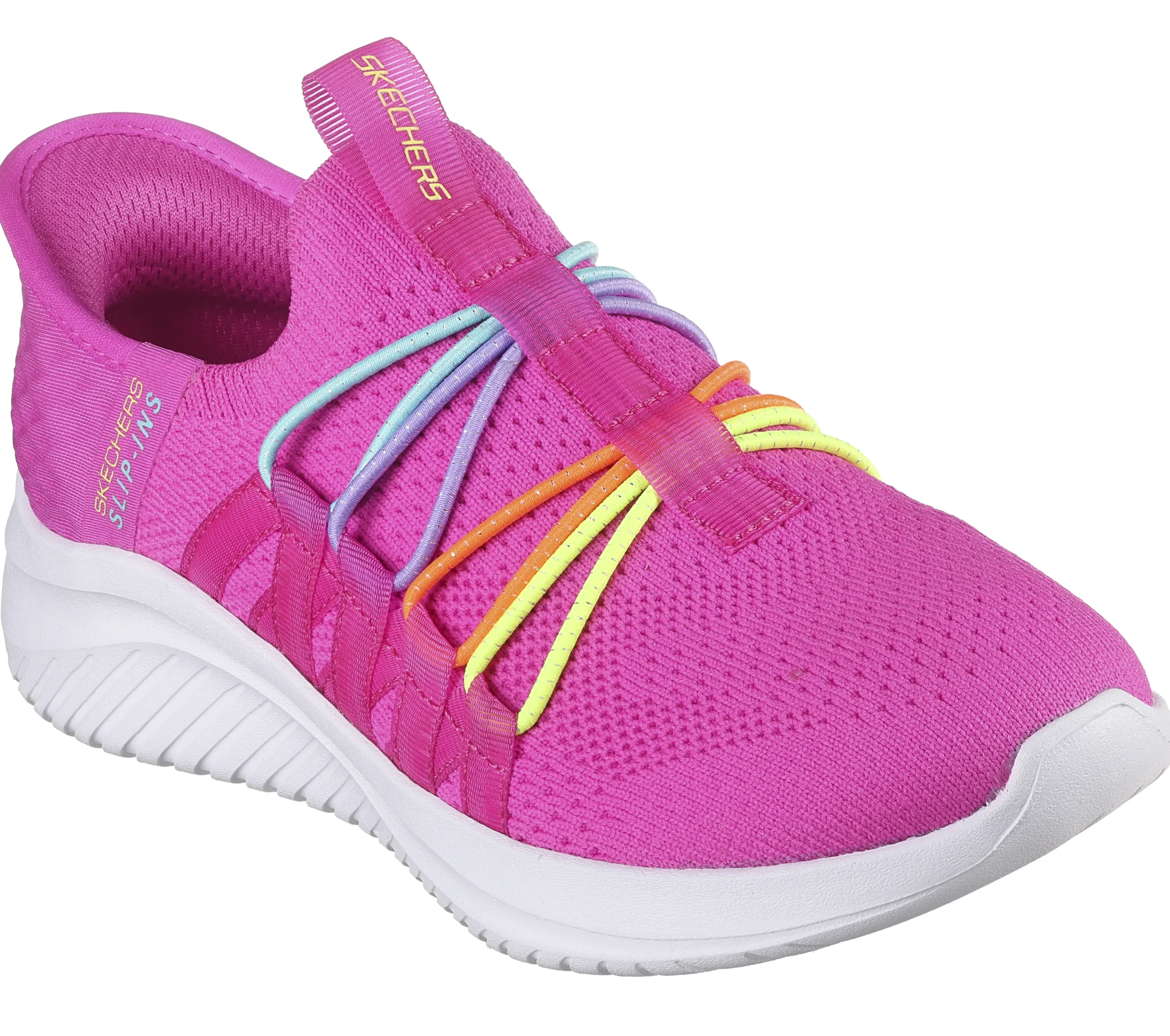 SKECHERS Slip-ins: Ultra Flex 3.0 - Bungee Fun>Niños Hands Free Slip-Ins|Zapatillas