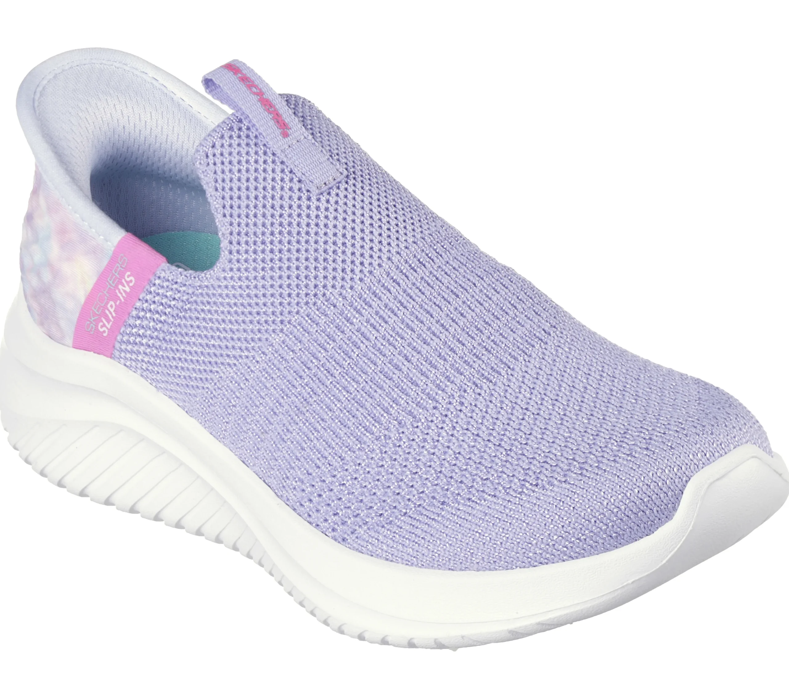 SKECHERS Slip-Ins: Ultra Flex 3.0 - Colory Wild>Niños Sin Cordones|Zapatillas