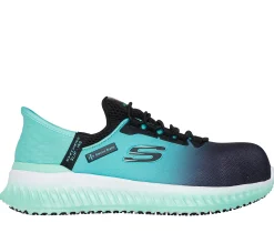 SKECHERS Slip-ins Work: Tilido - Ombray>Mujer Trabajo Y Seguridad|Sin Cordones