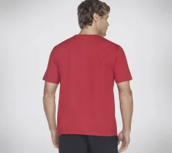 SKECHERS University Tee>Hombre Partes De Arriba|Partes De Arriba