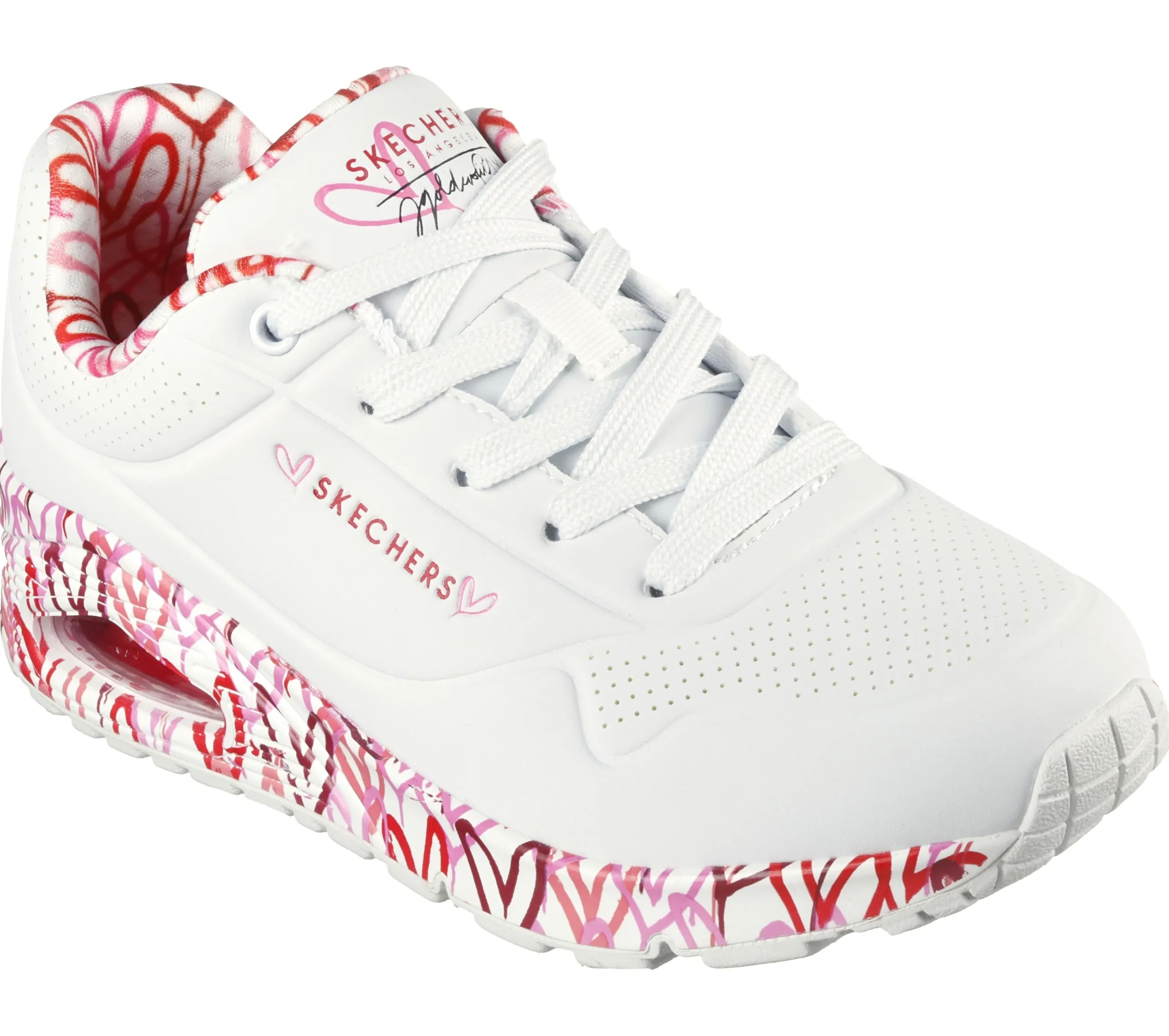 SKECHERS X JGoldcrown: Uno - Loving Love>Mujer Zapatillas De Deporte|Con Cordones