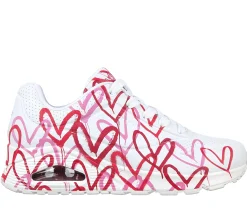 SKECHERS X JGoldcrown: Uno - Spread The Love>Mujer Con Cordones|Zapatillas Casual