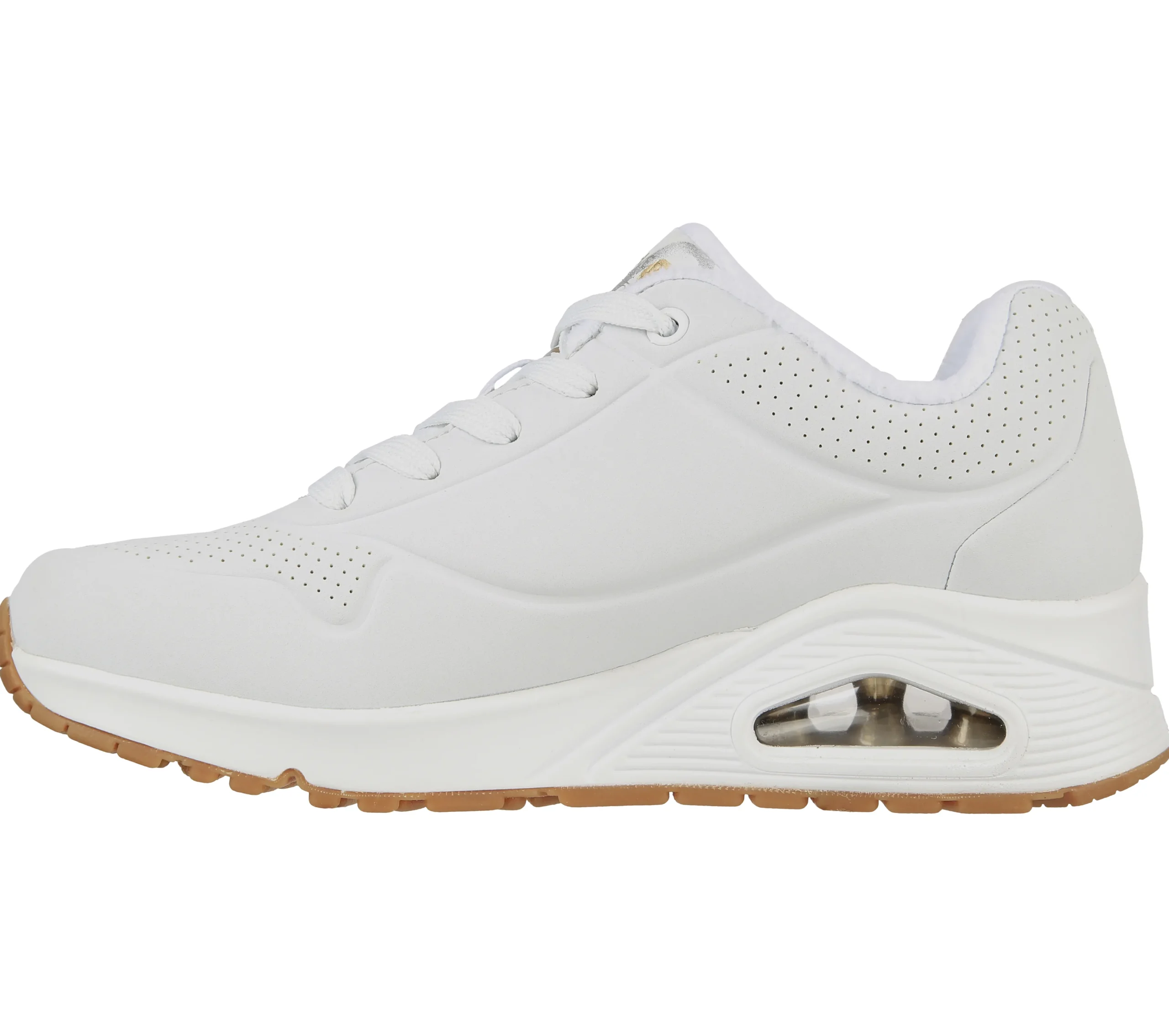 SKECHERS X JGoldcrown: Uno - Metallic Love>Mujer Con Cordones|Zapatillas Casual