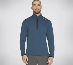 SKECHERS Skech-Knits Burst 1/4 Zip>Hombre Partes De Arriba|Partes De Arriba