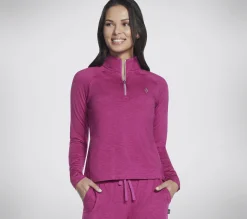 SKECHERS SKECH-KNITS ULTRA GO 1/4 Zip>Mujer Tops Y Partes De Arriba|Tops Y Partes De Arriba