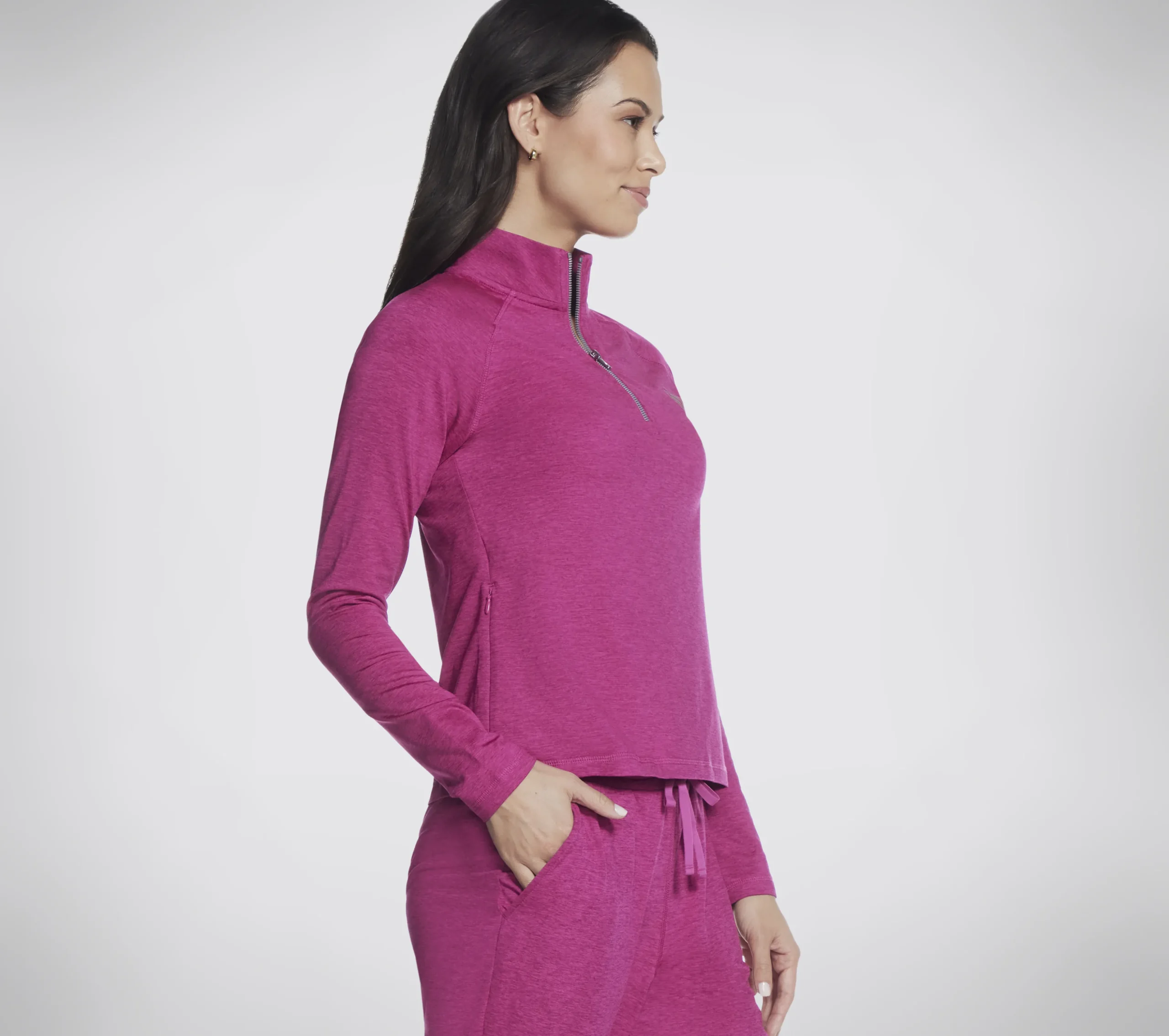 SKECHERS SKECH-KNITS ULTRA GO 1/4 Zip>Mujer Tops Y Partes De Arriba|Tops Y Partes De Arriba