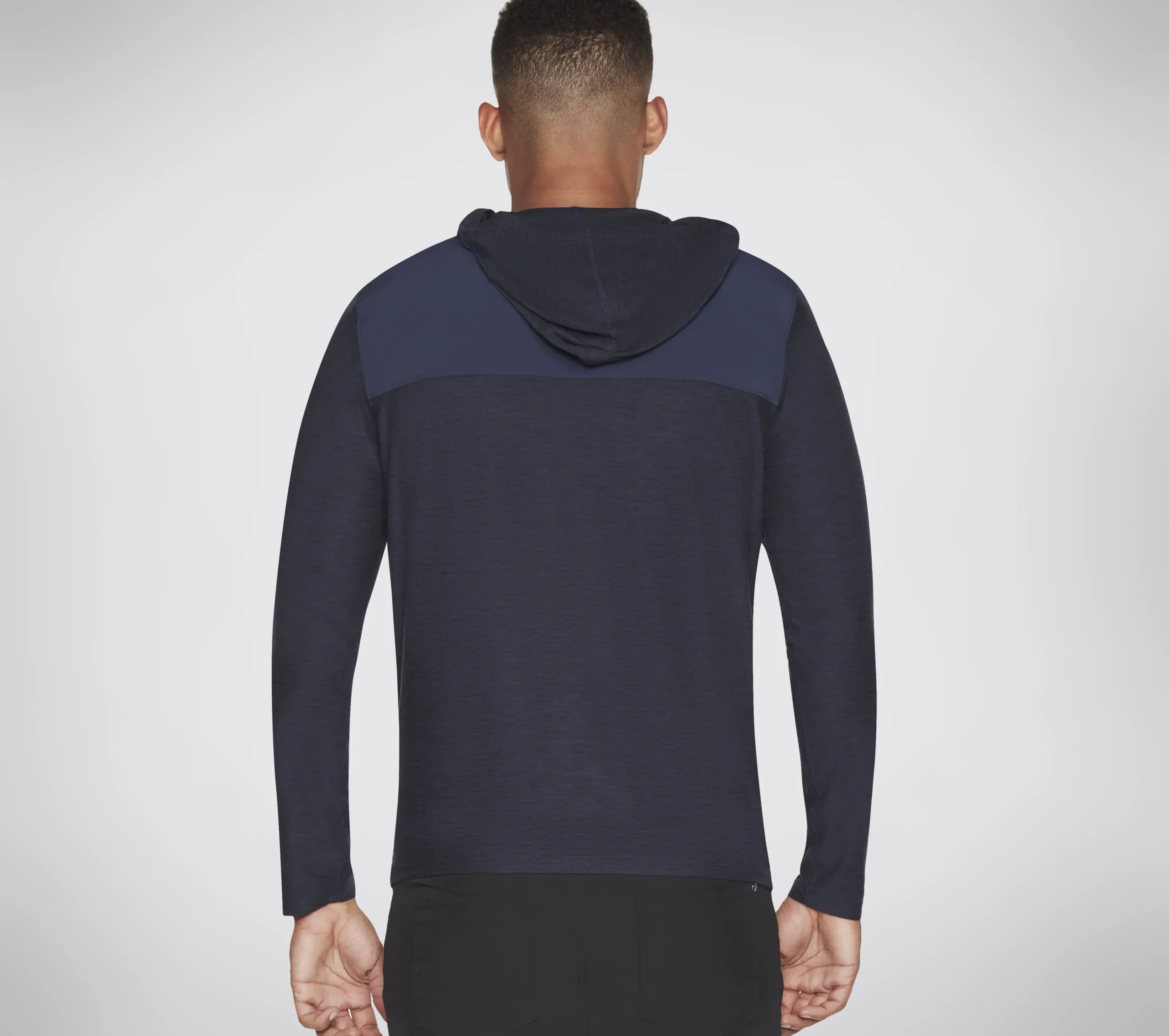 SKECHERS SKECH-KNITS ULTRA GO Lite Full Zip Hoodie>Hombre Partes De Arriba|Partes De Arriba