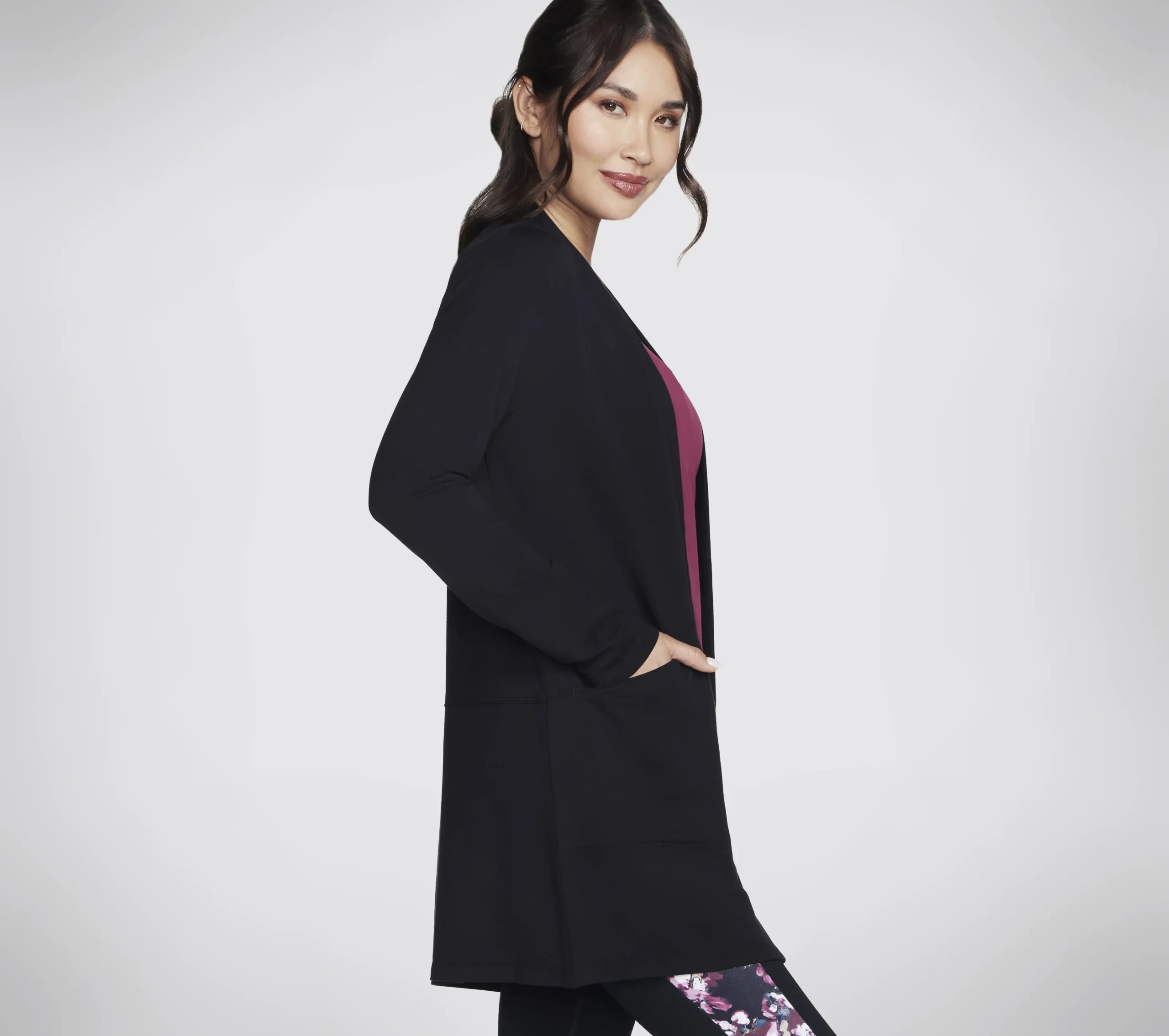 SKECHERS Skechluxe Renew Cardigan>Mujer Tops Y Partes De Arriba|Tops Y Partes De Arriba