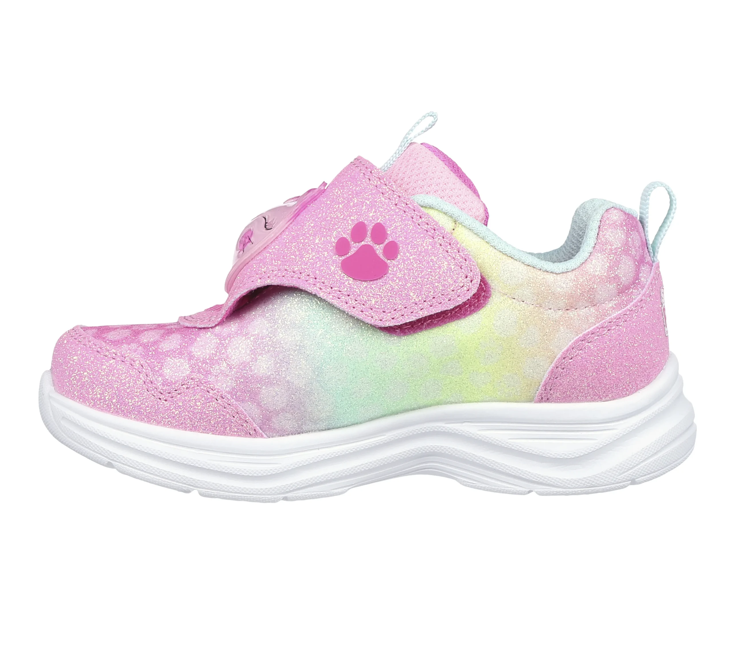 SKECHERS S-Lights: Glimmer Kicks - Skech Pets>Niños Sin Cordones|Con Luces