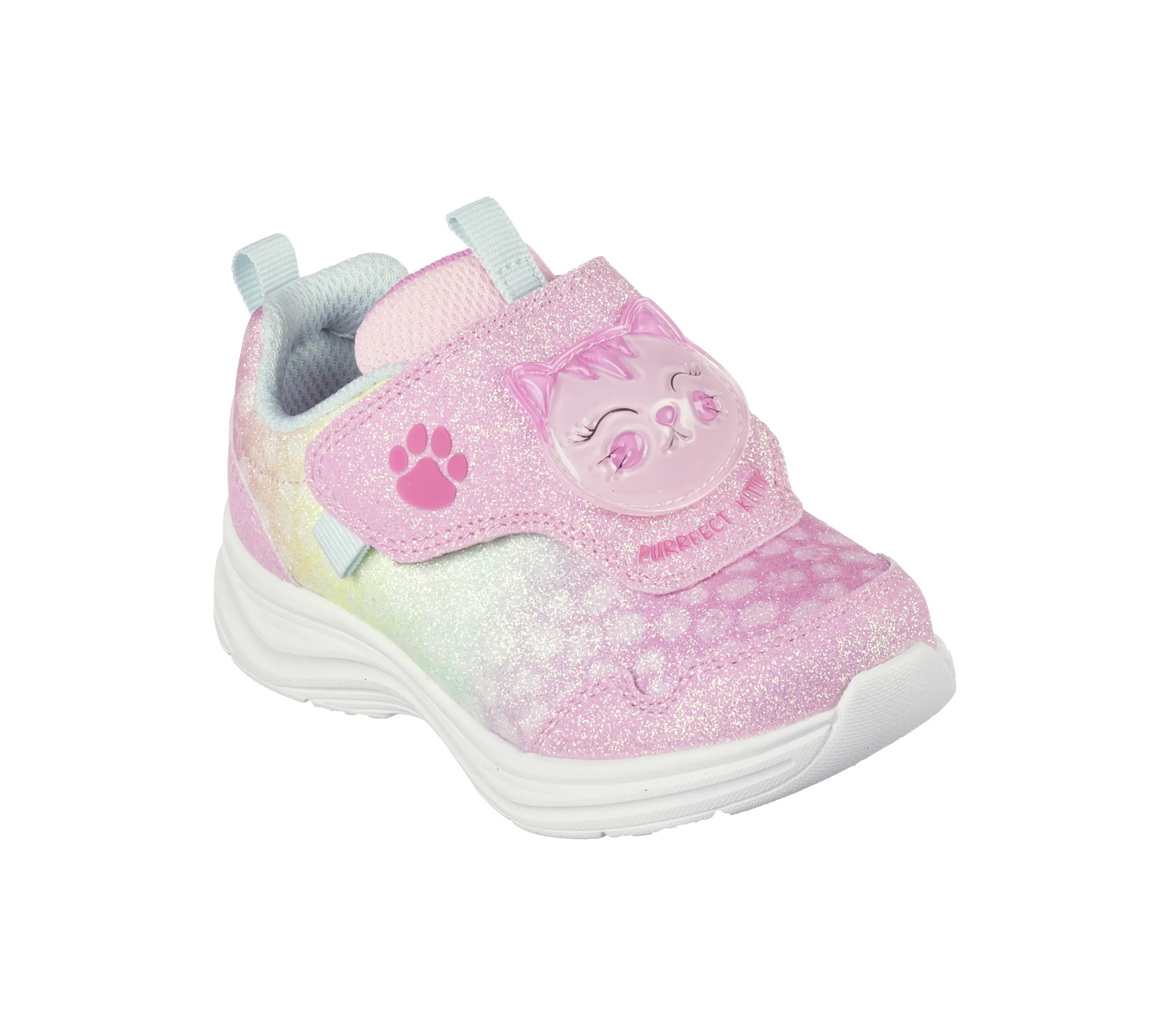 SKECHERS S-Lights: Glimmer Kicks - Skech Pets>Niños Sin Cordones|Con Luces