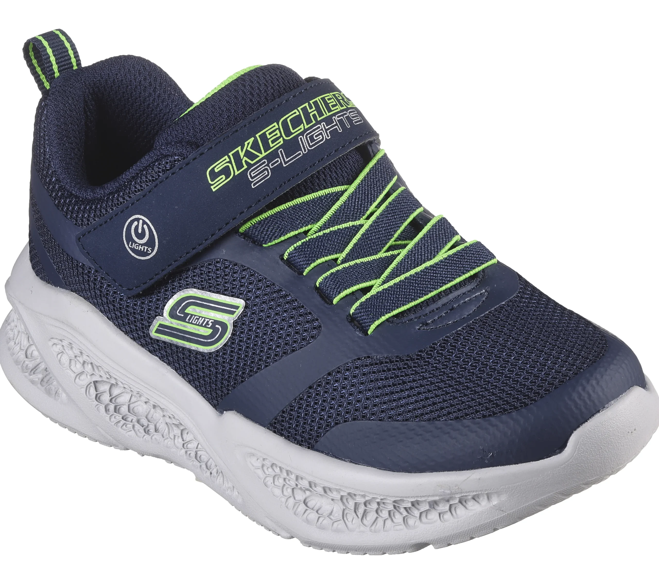 SKECHERS S-Lights: Meteor-Lights>Niños Sin Cordones|Con Luces