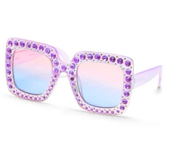 SKECHERS Square Rhinestone Sunglasses>Niños Gafas De Sol|Gafas De Sol