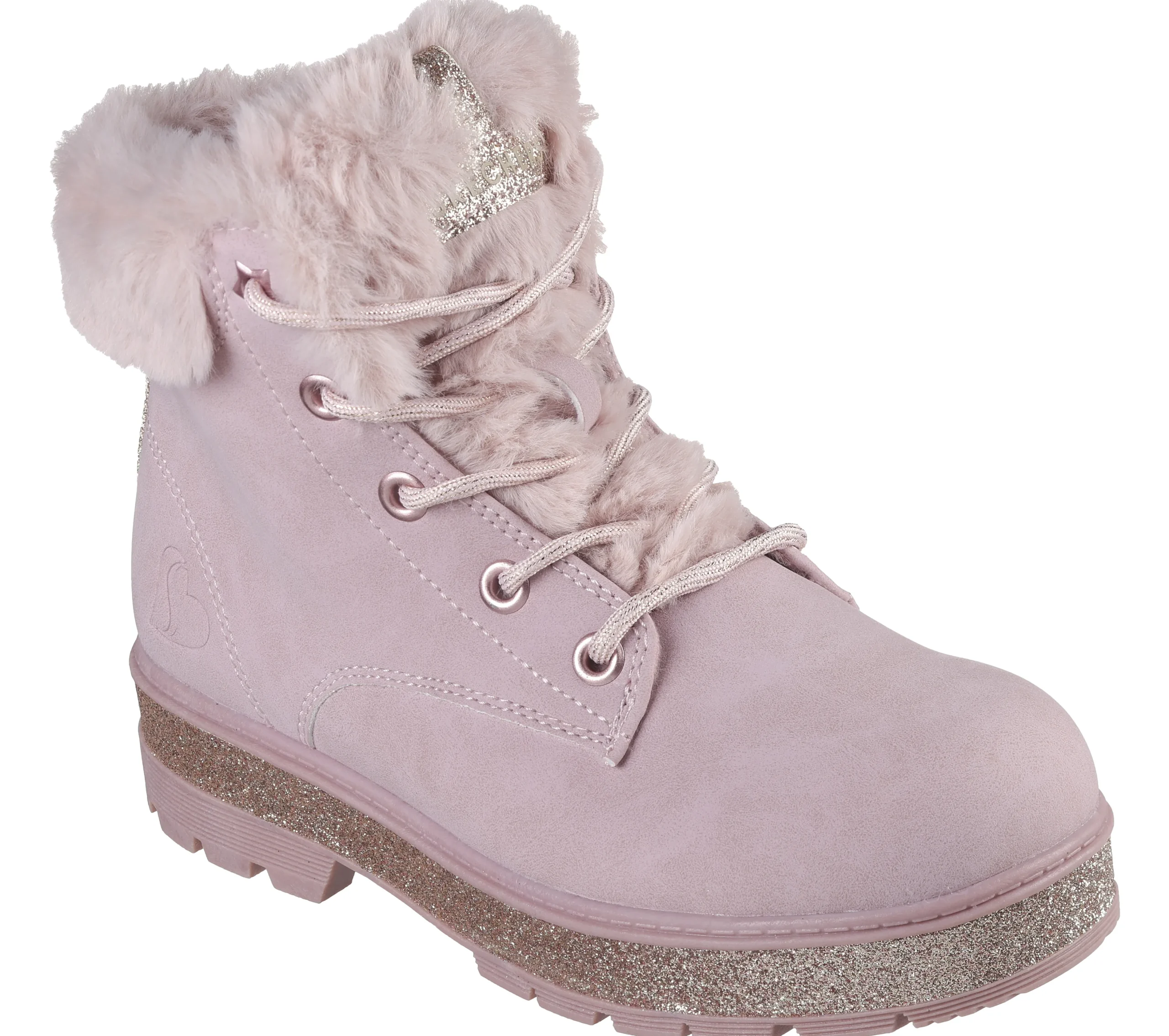 SKECHERS Street Glitz>Niños Botas|Con Cordones