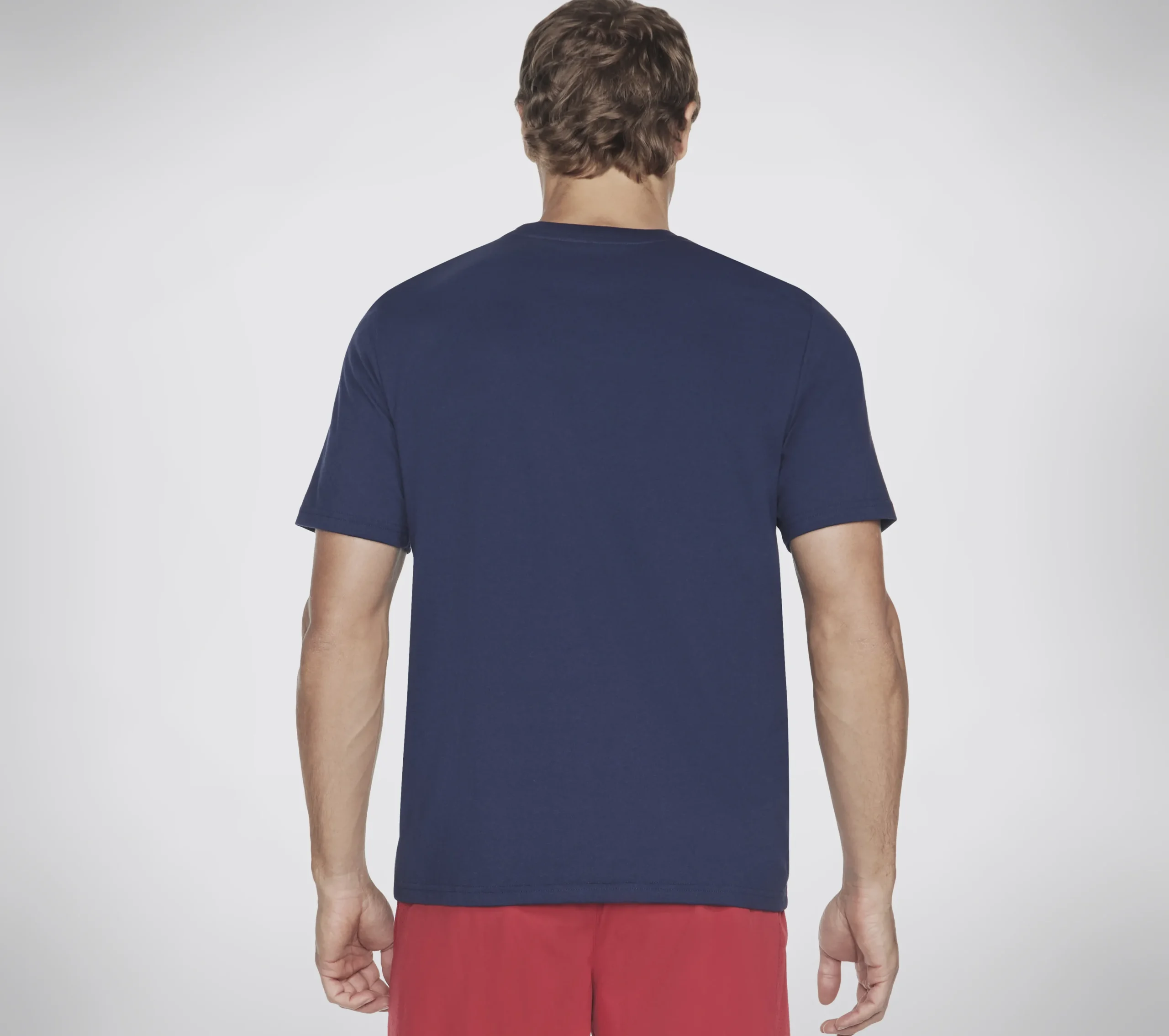 SKECHERS Strikethrough Tee>Hombre Partes De Arriba|Partes De Arriba