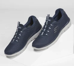 SKECHERS Summits>Hombre Sin Cordones|Zapatillas Casual