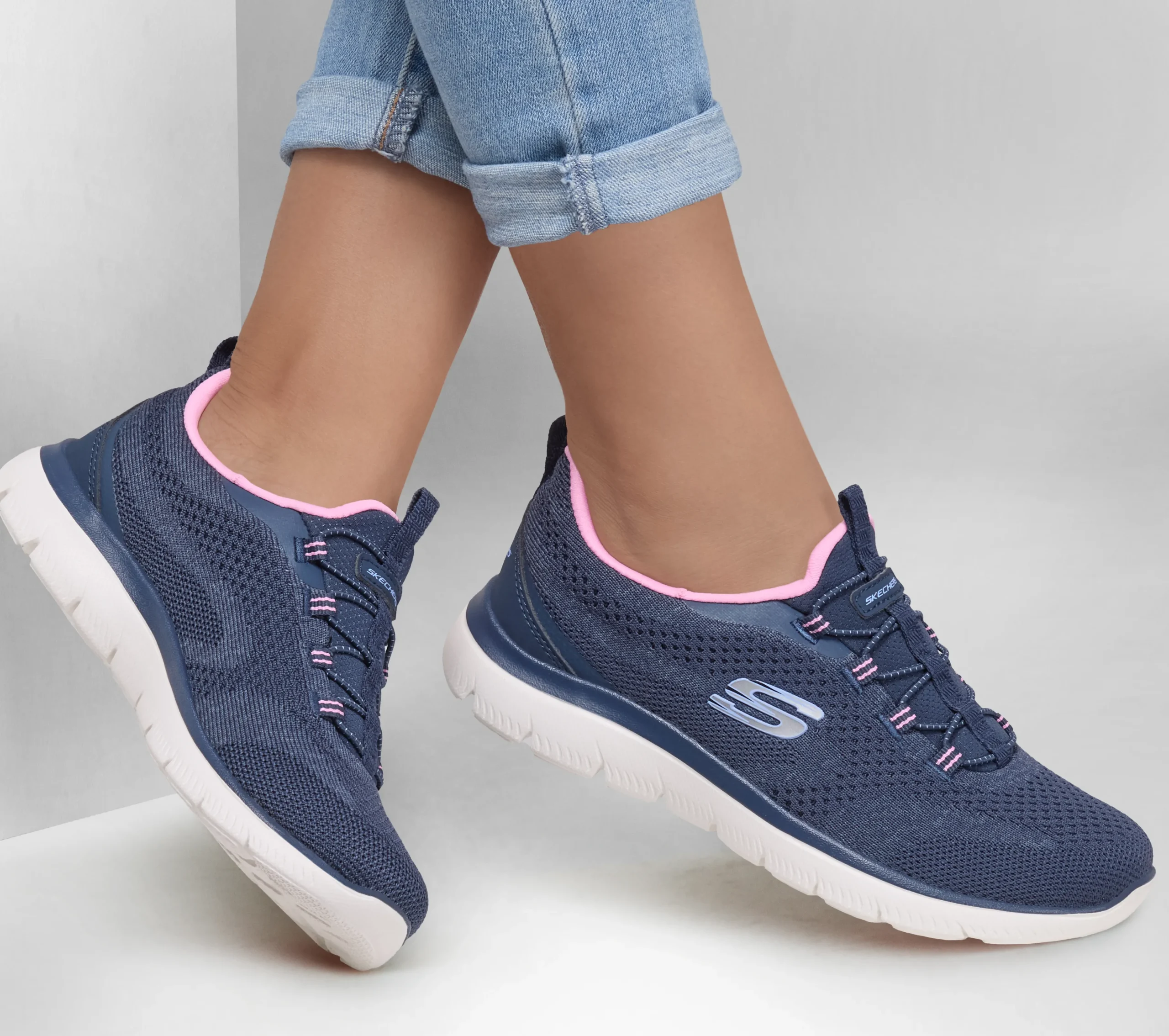 SKECHERS Summits - New Nature>Mujer Zapatillas Casual|Sin Cordones