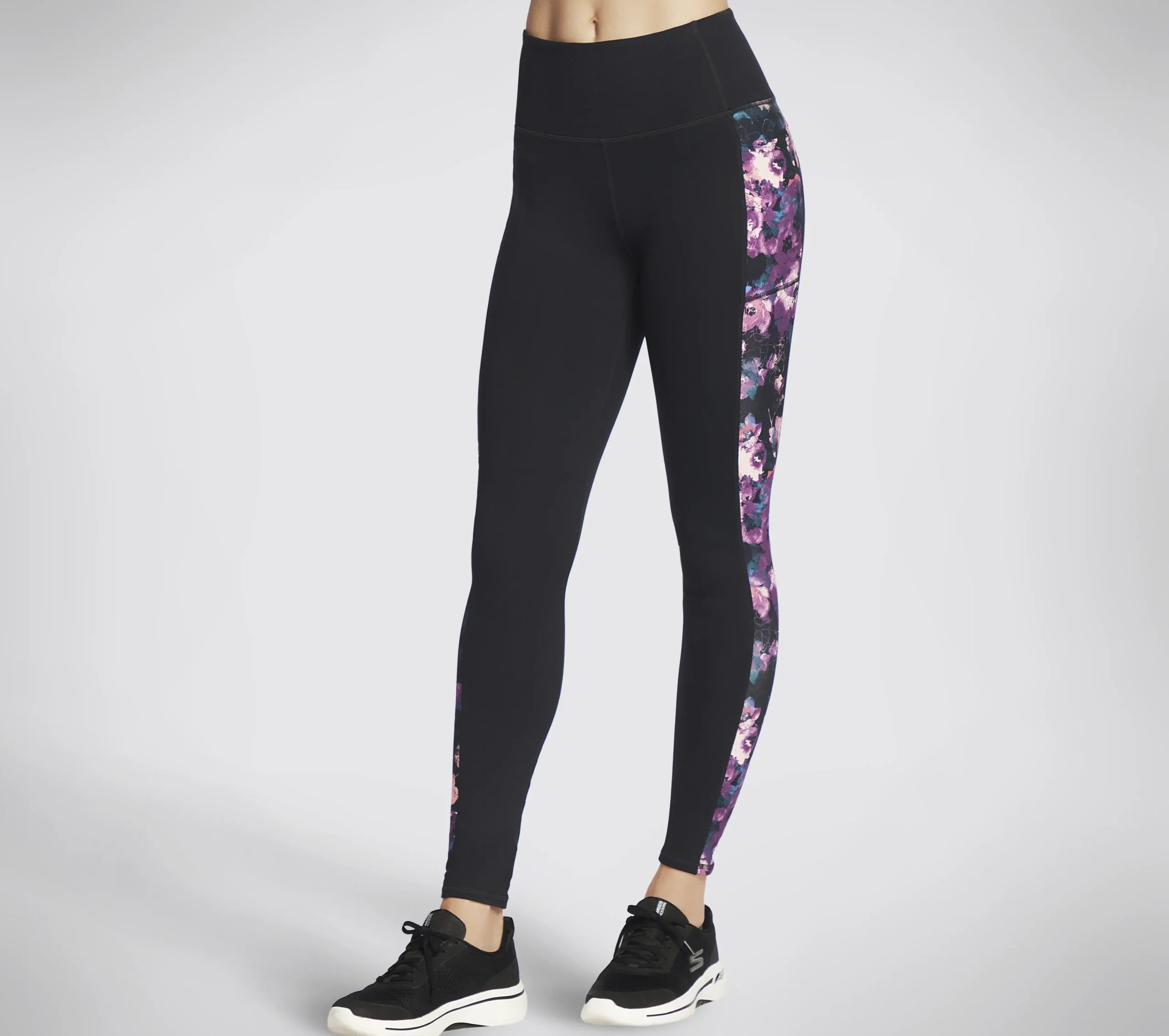 SKECHERS The GO WALK Linear Floral FL HW Legging>Mujer Partes De Abajo|Partes De Abajo