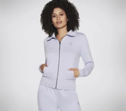 SKECHERS The Hoodless Hoodie Diamond Jacket>Mujer Tops Y Partes De Arriba|Tops Y Partes De Arriba