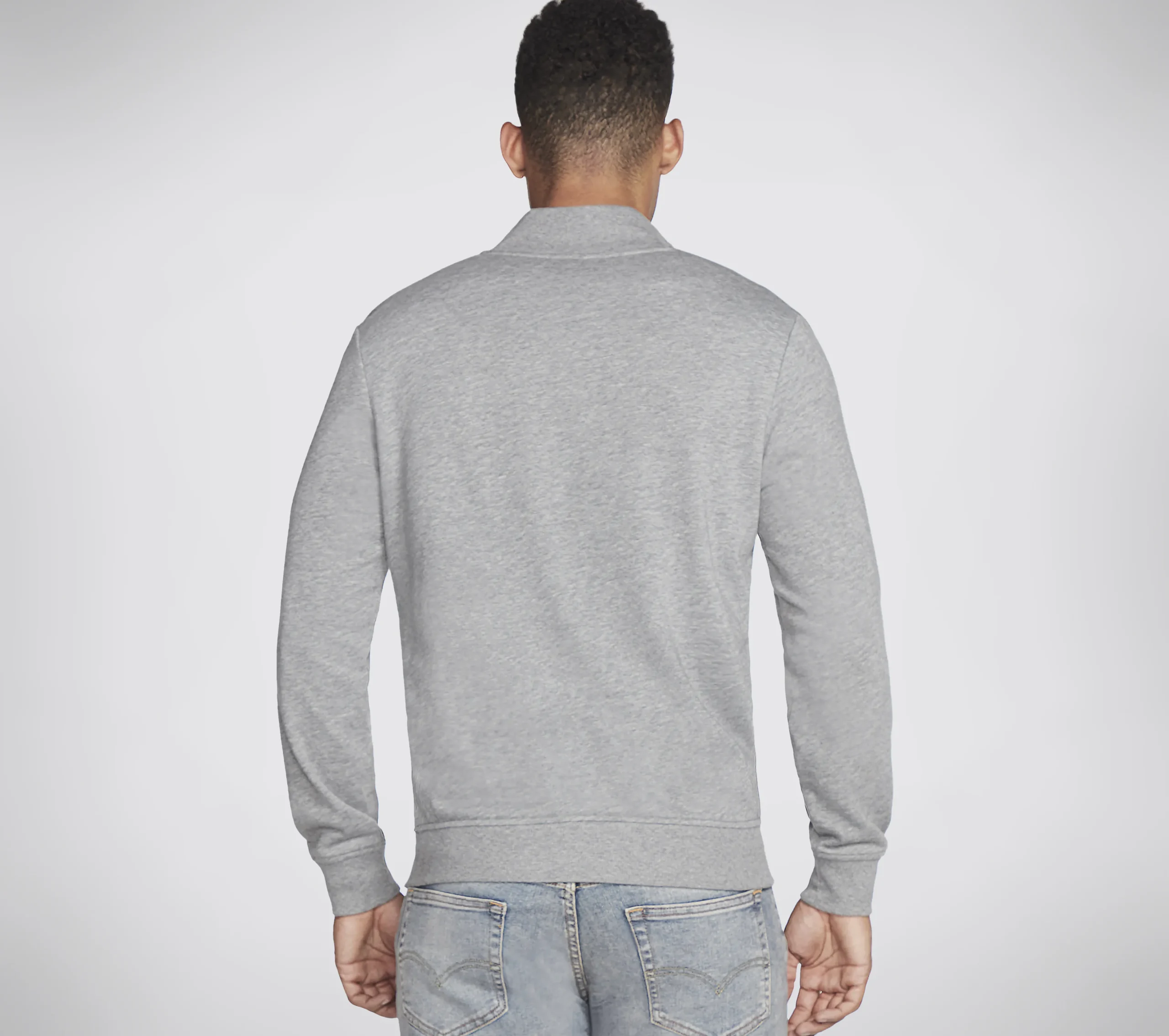 SKECHERS The Hoodless Hoodie GO WALK Everywhere Jacket>Hombre Partes De Arriba|Partes De Arriba