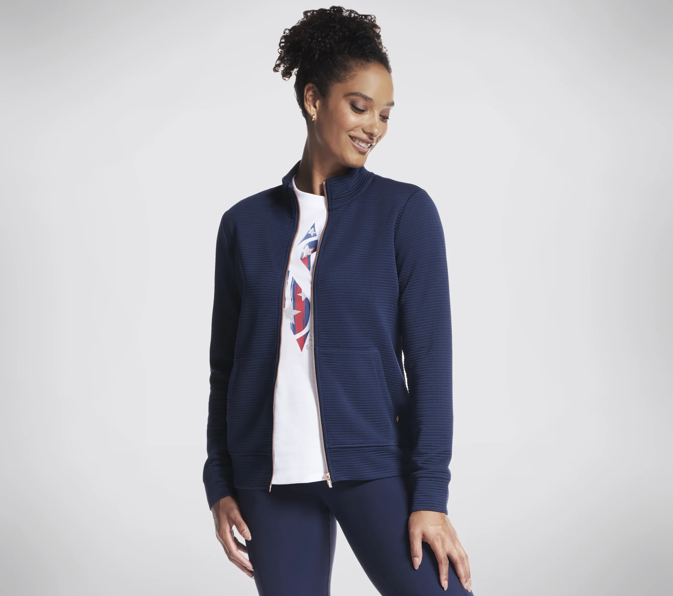 SKECHERS The Hoodless Hoodie GO WALK Everywhere Jacket>Mujer Tops Y Partes De Arriba|Tops Y Partes De Arriba