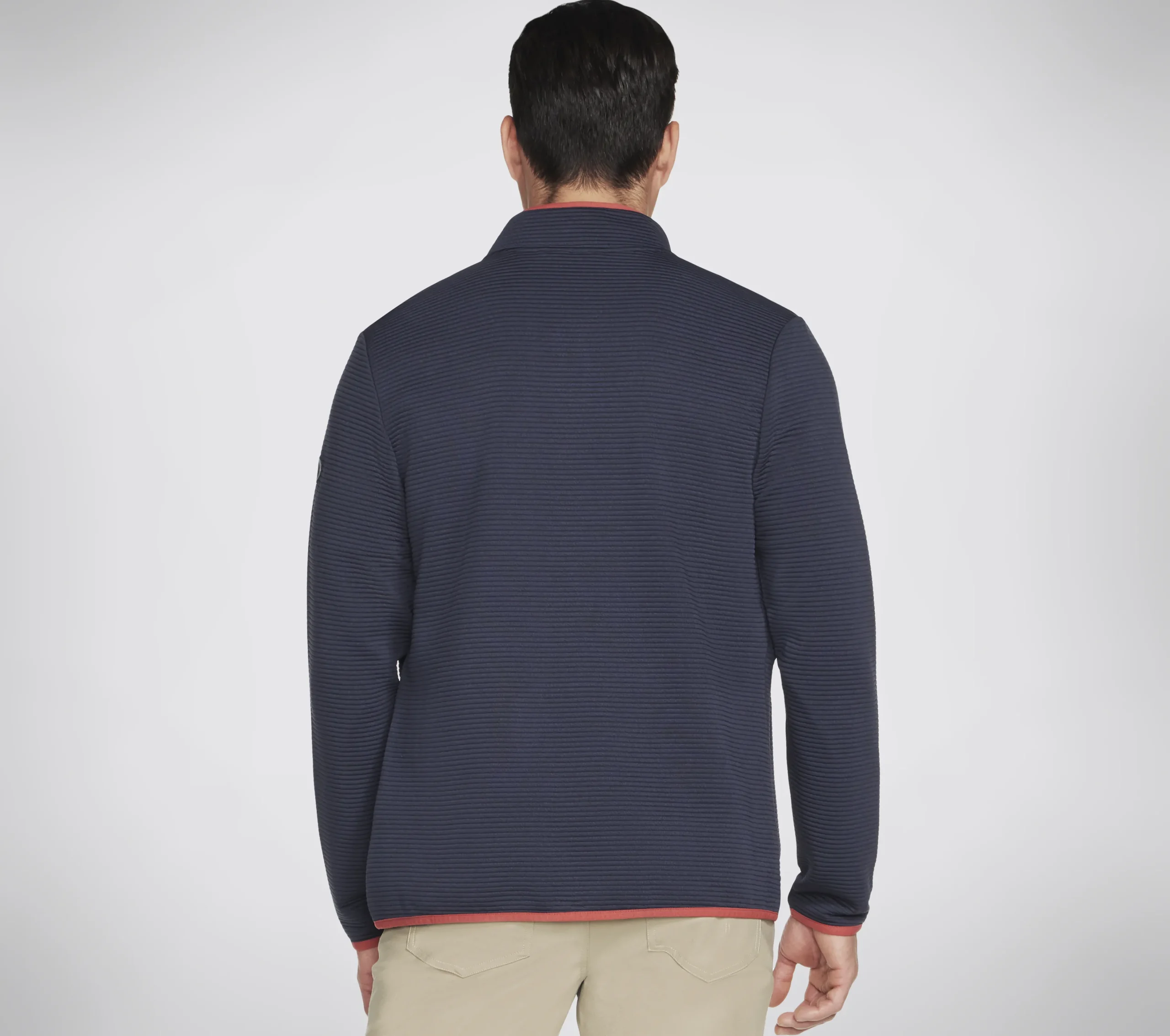 SKECHERS The Hoodless Hoodie Ottoman Jacket>Hombre Partes De Arriba|Partes De Arriba