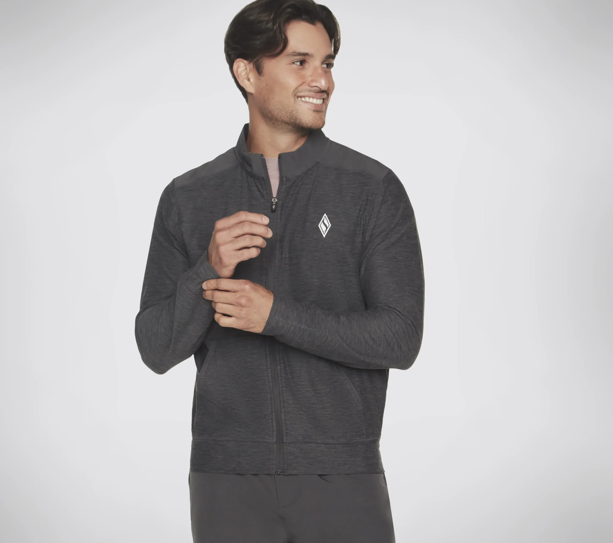 SKECHERS The Hoodless Hoodie SKECH-KNITS ULTRA GO Lite>Hombre Partes De Arriba|Partes De Arriba