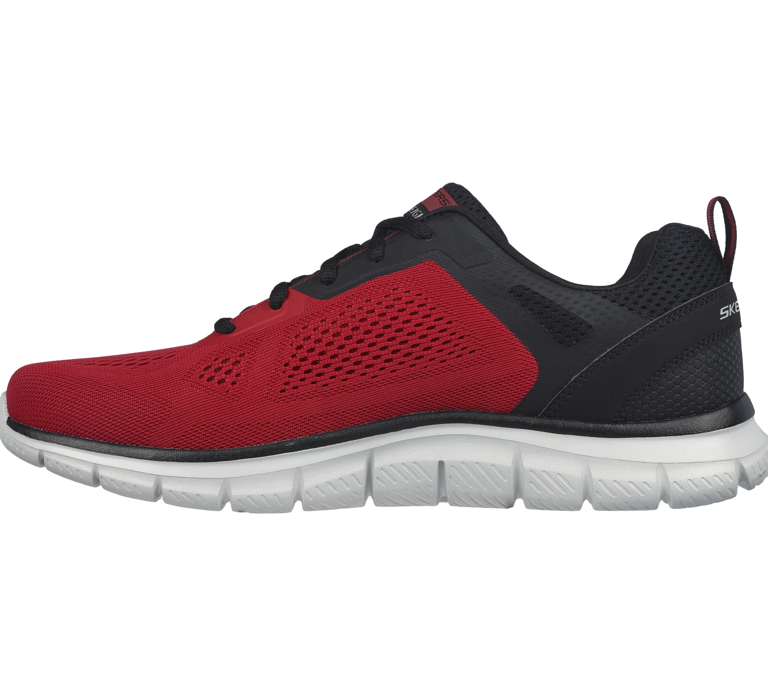 SKECHERS Track - Broader>Hombre Con Cordones|Zapatillas De Deporte