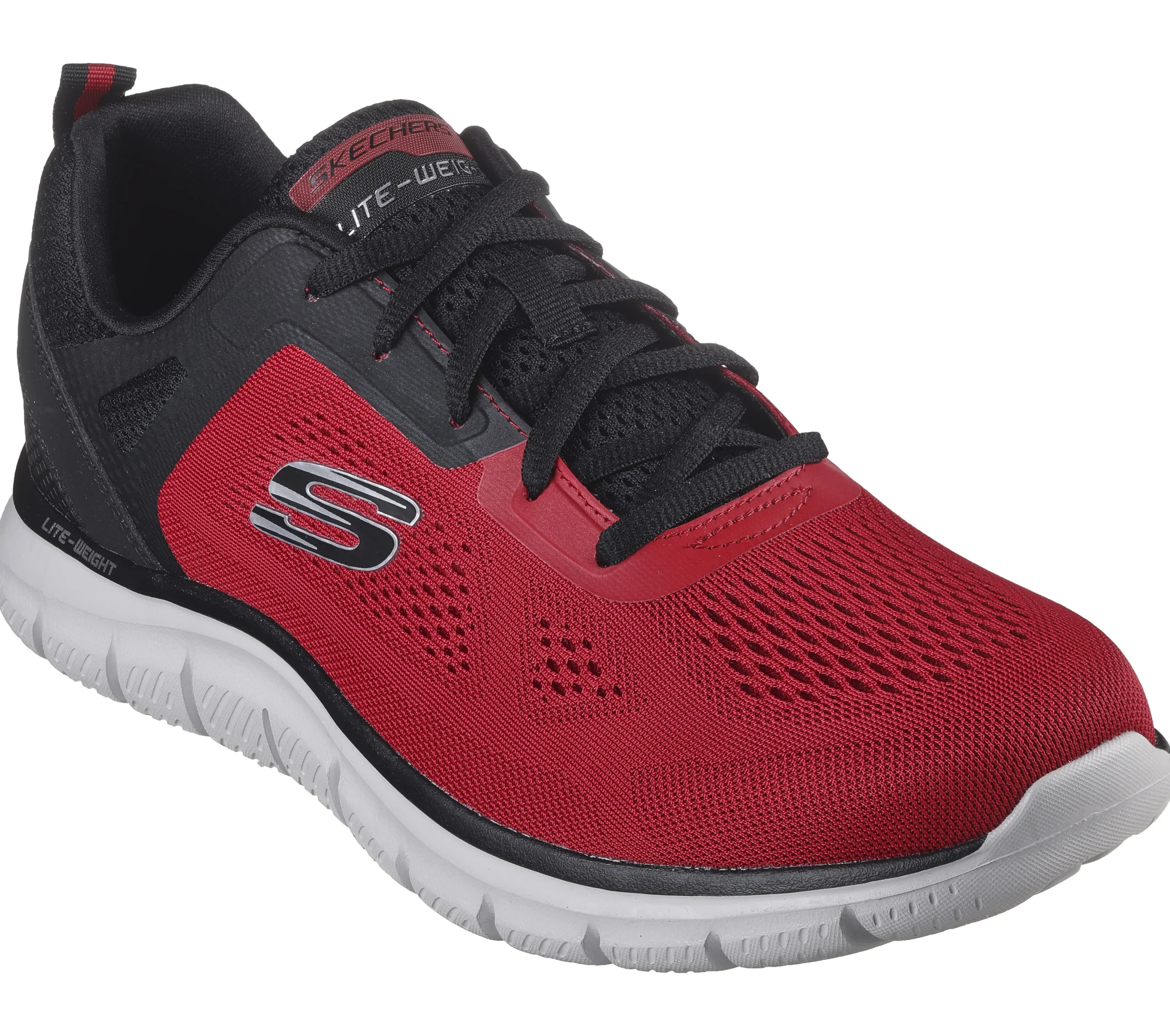 SKECHERS Track - Broader>Hombre Con Cordones|Zapatillas De Deporte