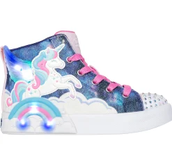 SKECHERS Twinkle Magic>Niños Con Cordones|Con Luces