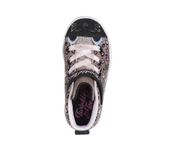 SKECHERS Twinkle Toes: Twi-Lites 2.0 - Kitty Cutie>Niños Sin Cordones|Con Luces