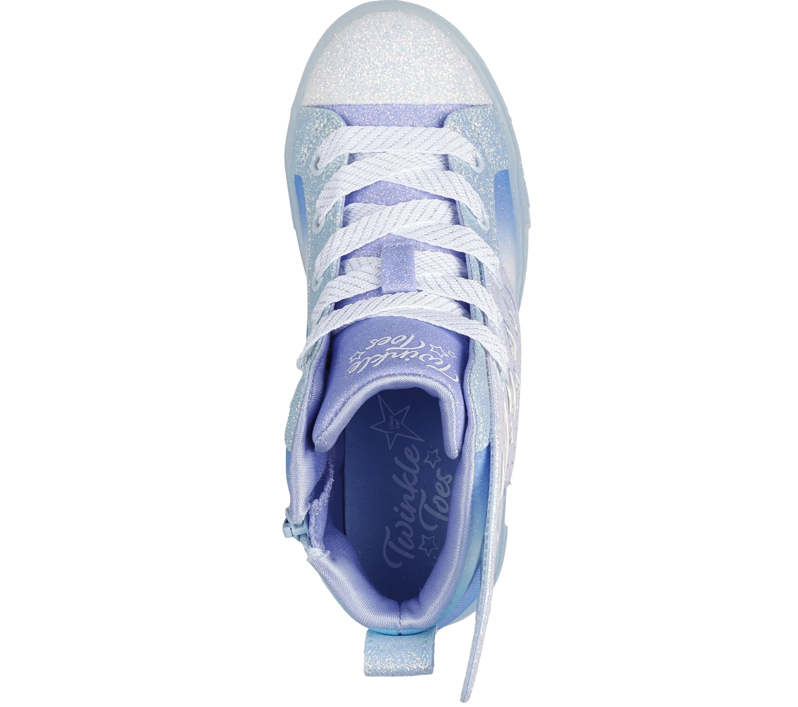 SKECHERS Twinkle Toes: Twinkle Sparks Ice>Niños Con Cordones|Con Luces