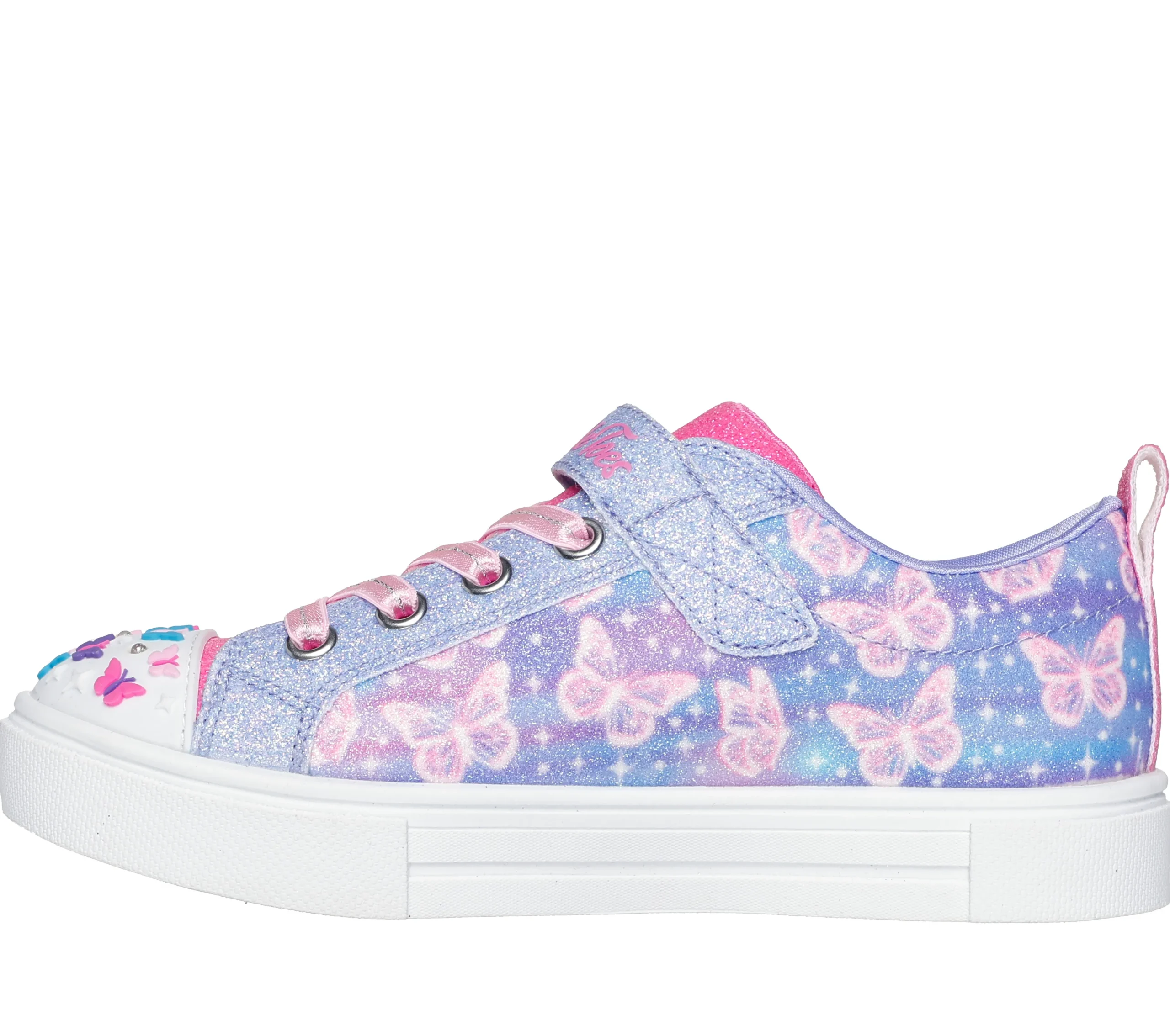 SKECHERS Twinkle Toes: Twinkle Sparks - Ombre Flutter>Niños Con Luces