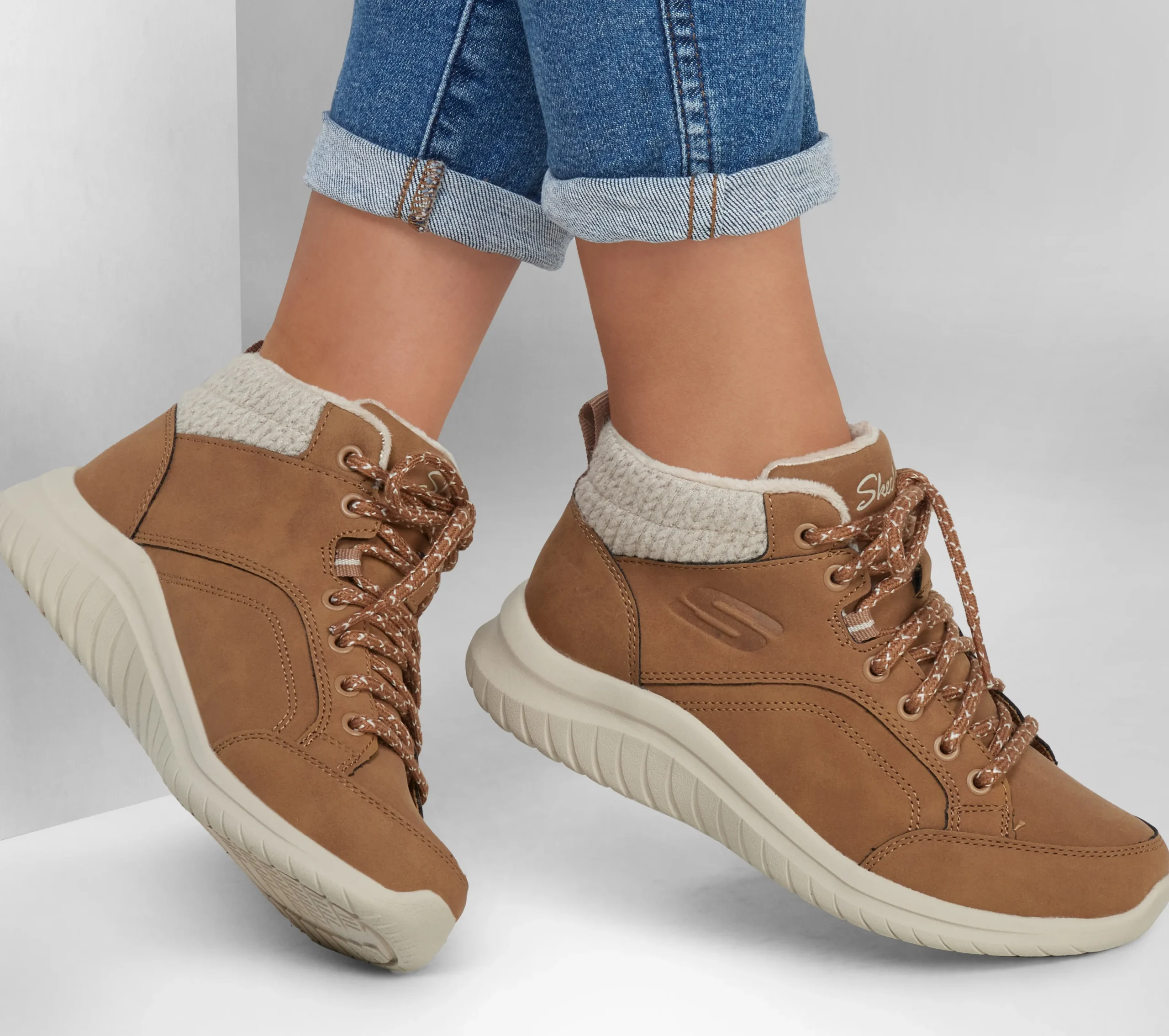 SKECHERS Ultra Flex 2.0 - Casual Mix>Mujer Con Cordones|Botas