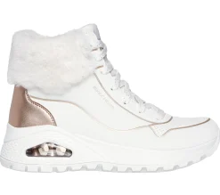 SKECHERS Uno Rugged - Fall Shimmer>Mujer Con Cordones|Botas