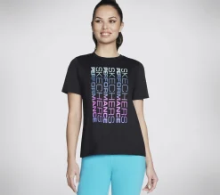 SKECHERS Vibrant Glow Short Sleeve Tee>Mujer Tops Y Partes De Arriba|Tops Y Partes De Arriba