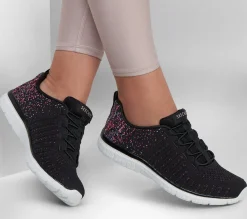 SKECHERS Virtue>Mujer Sin Cordones|Zapatillas Casual