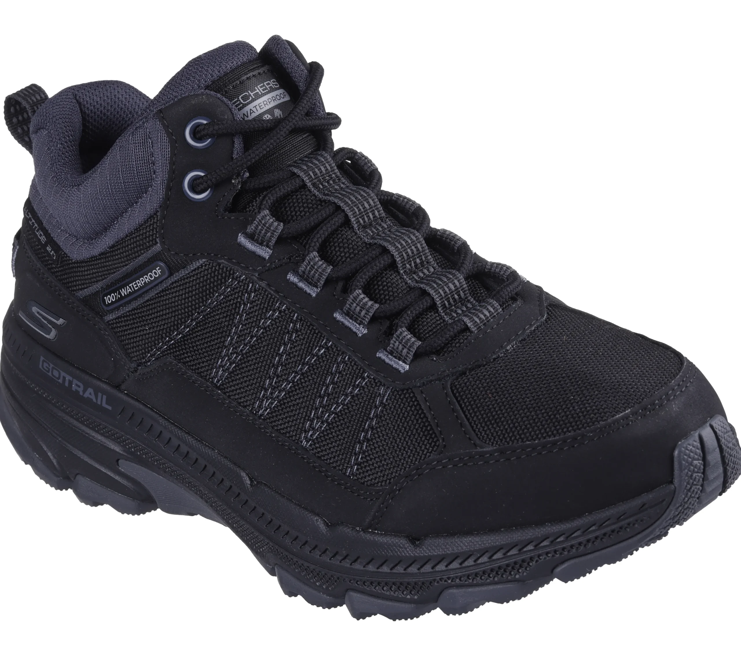 SKECHERS Waterproof: GO RUN Trail Altitude 2.0>Mujer Con Cordones|Botas