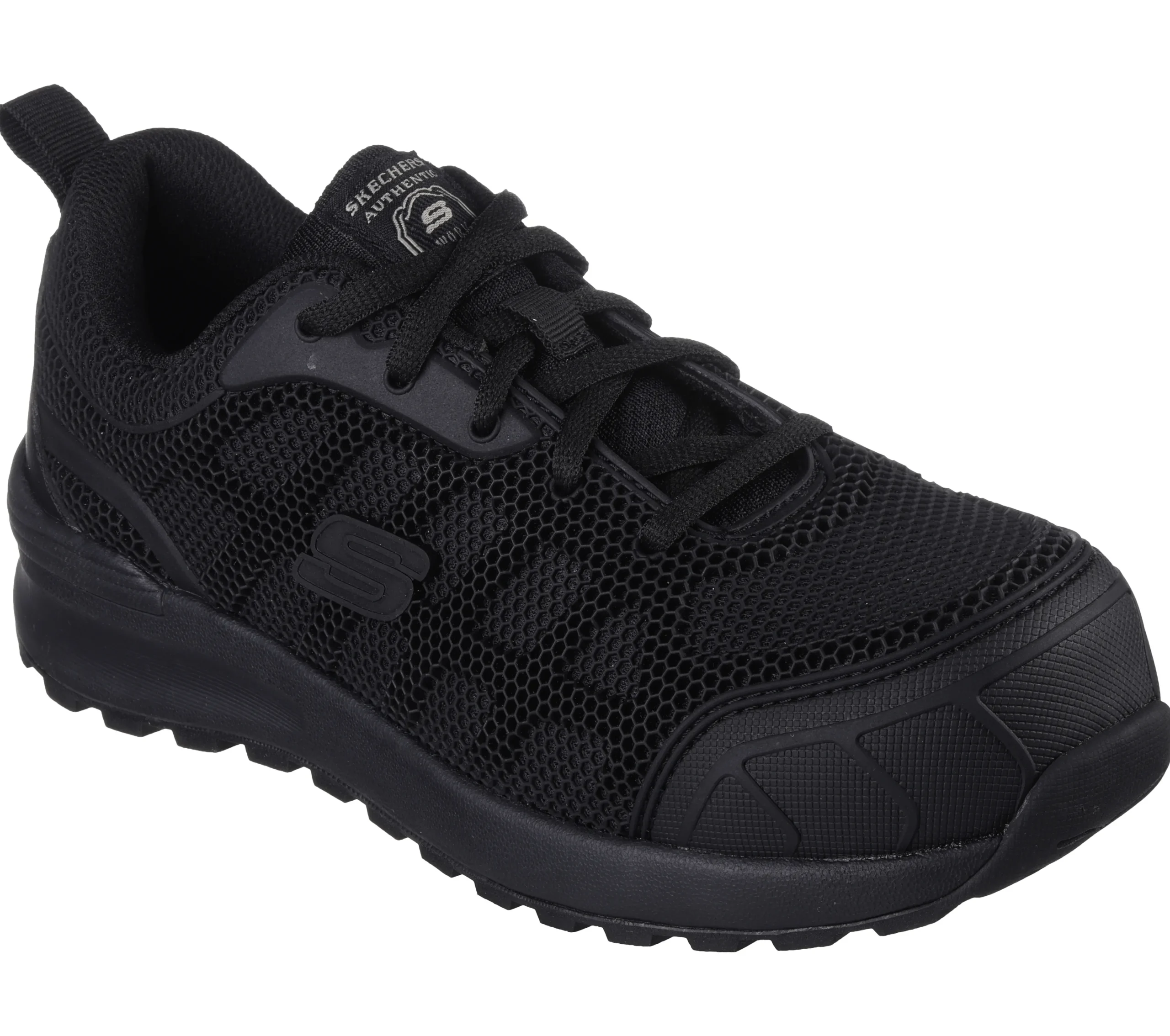 SKECHERS Work: Bulklin - Ayak Comp Toe>Mujer Con Cordones